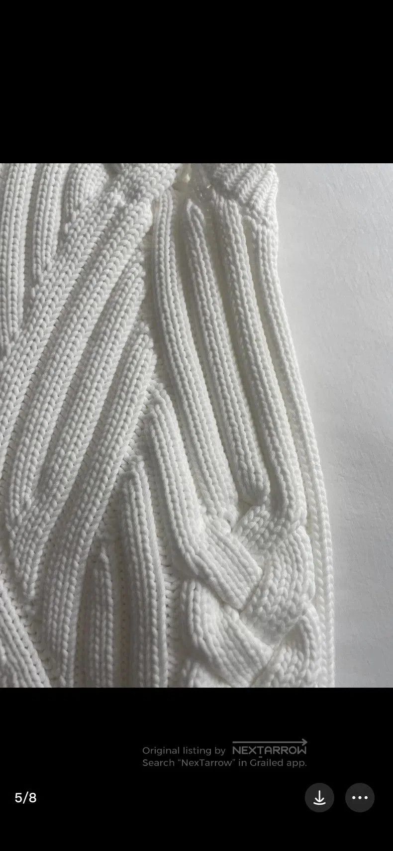 Saint Laurent Paris Saint Laurent Gradient Pink Hooded Cardigan. Size M / US 6-8 / IT 42-44 - 5 Thumbnail