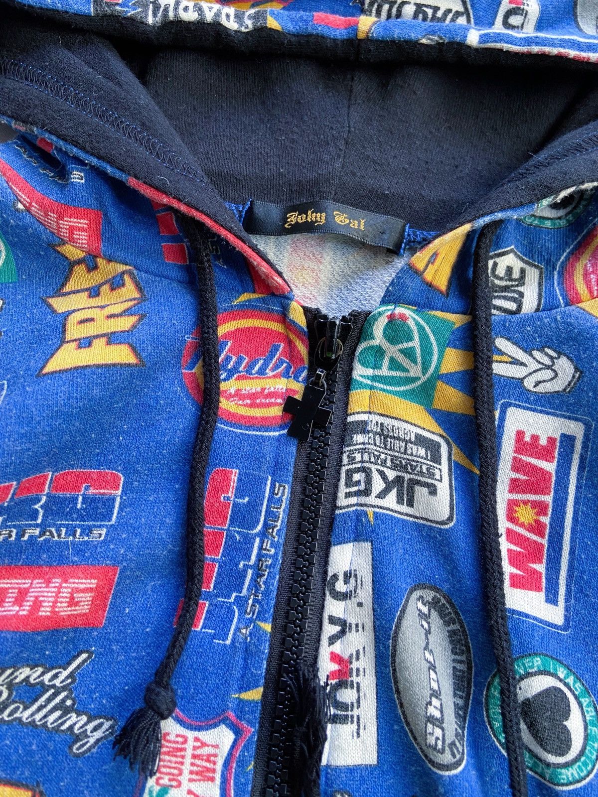 20471120 JAPANESE POP ART ZIP HOODIE hysteric glamour junyawatanabe Size US S / EU 44-46 / 1 - 9 Thumbnail