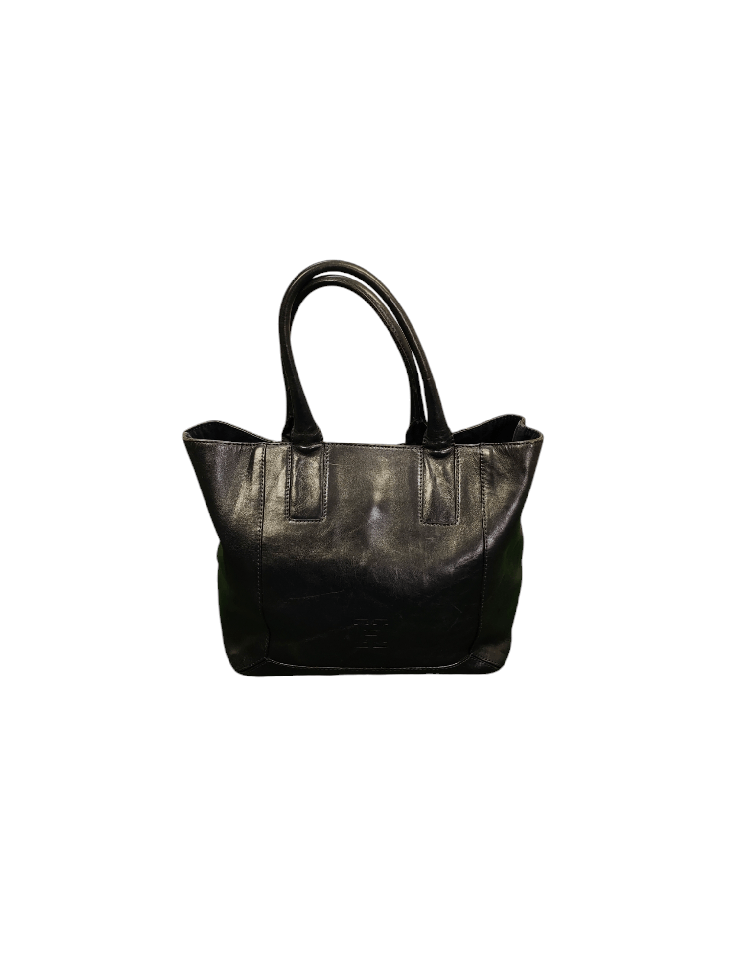 Leather Vintage Hirofu Italy Patina Leather Tote Bag Size ONE SIZE - 4 Thumbnail