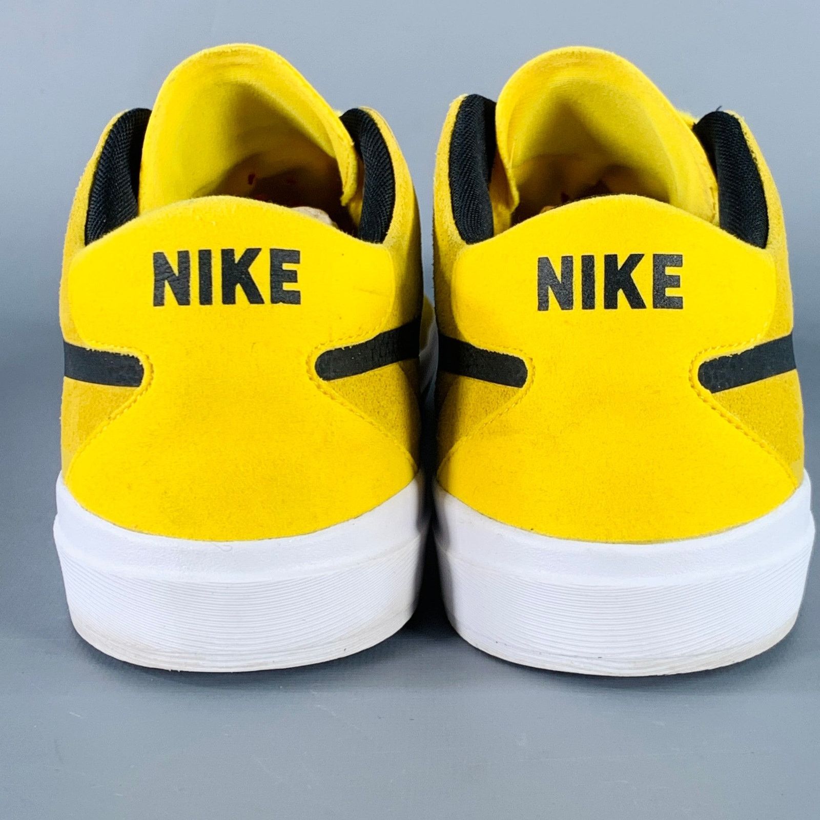 Nike SB Bruin Hyperfeel Yellow Black Suede Lace-Up Sneakers Size US 10 / EU 43 - 3 Thumbnail
