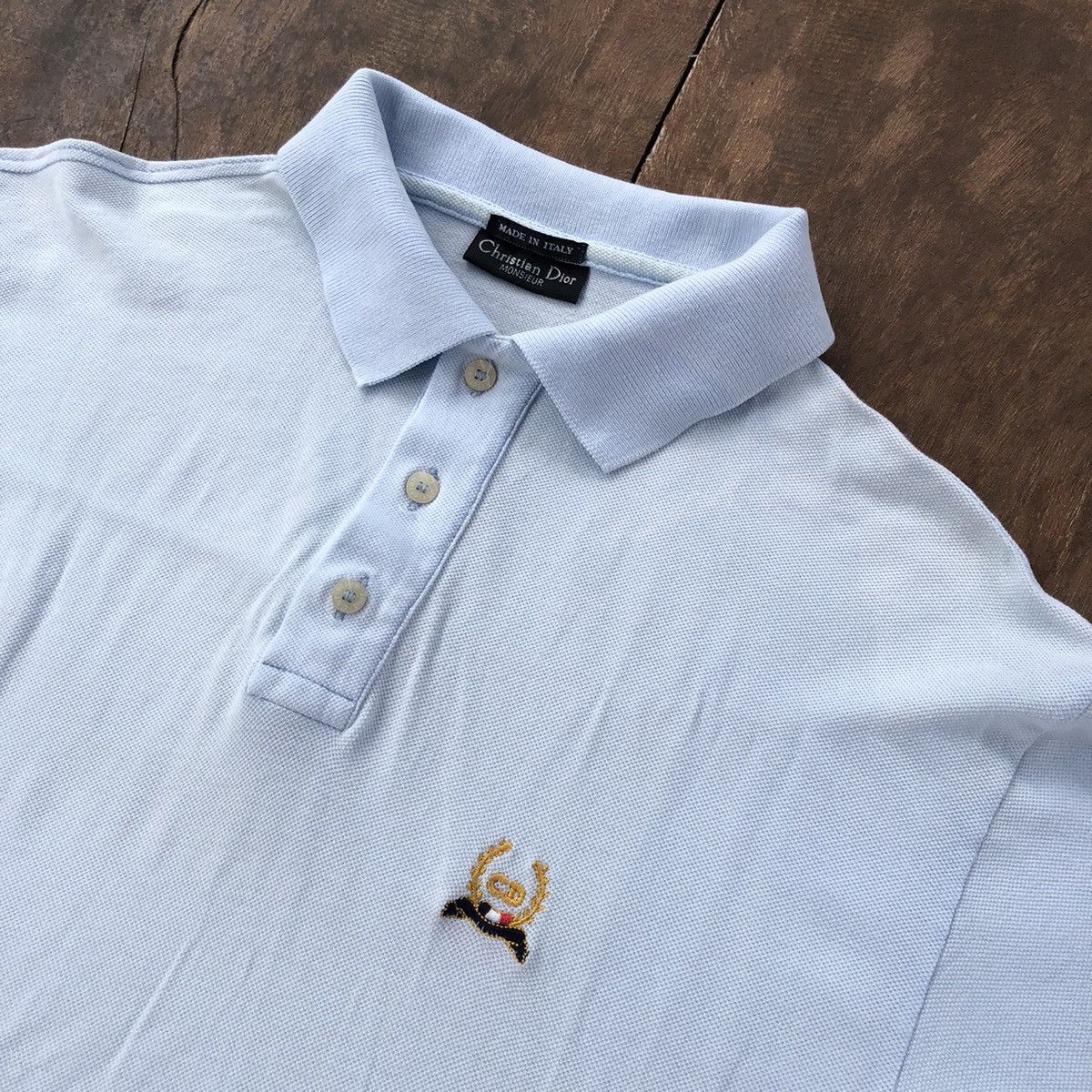 Christian Dior Monsieur Vintage Christian Dior Monsieur Made In Italy Shirt Size US M / EU 48-50 / 2 - 1 Thumbnail
