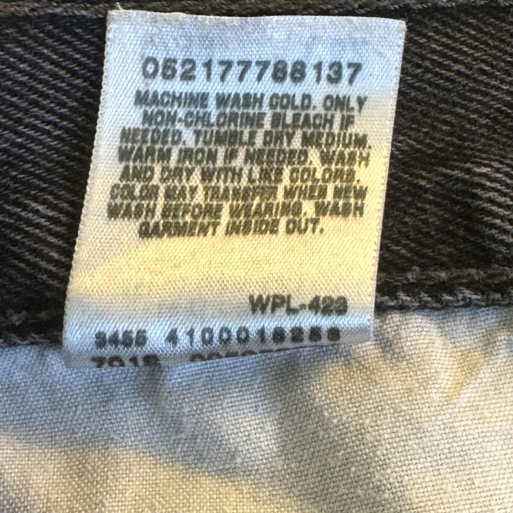 Levi's VINTAGE Levi's 505 Jeans Mens 38x32 Black Regular Straight 100% Cotton Denim Jeans Mens Regular Black 5-Pocket USA Retro Logo Levis 505 Vintage Size US 38 / EU 54 - 5 Thumbnail