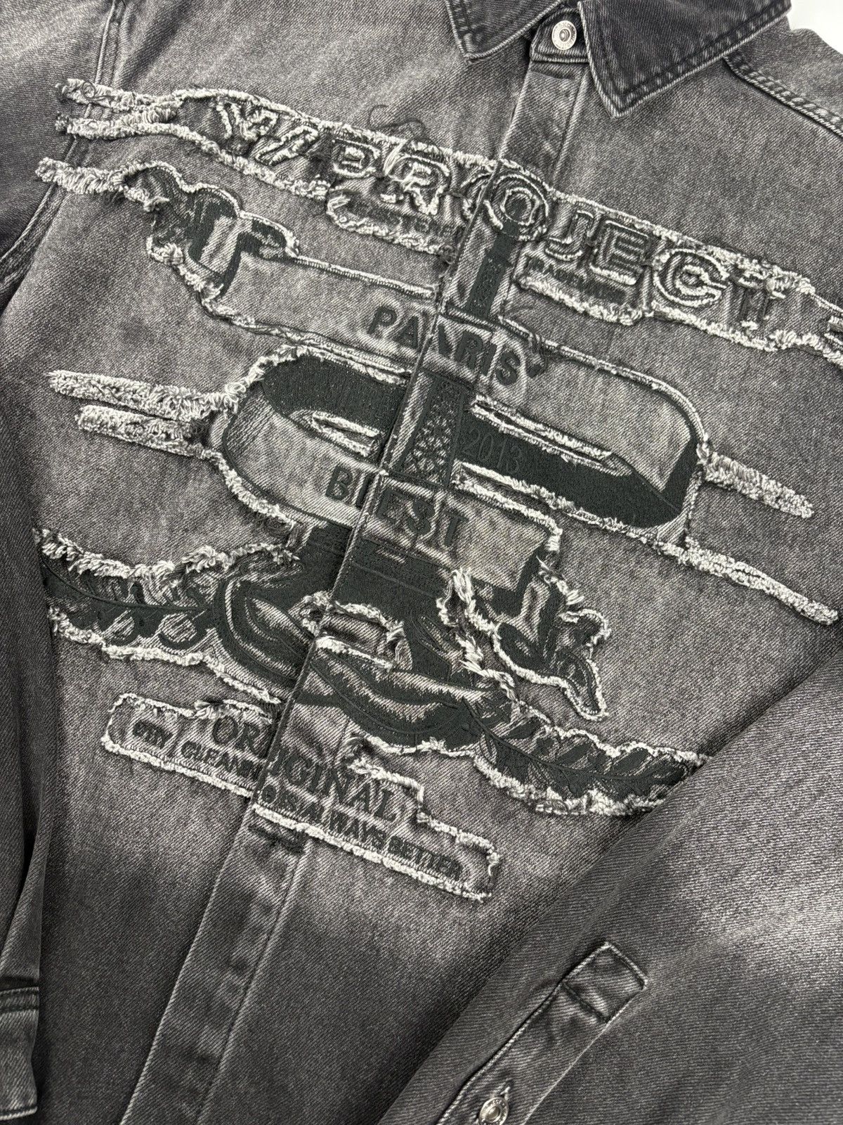 Y/Project Y/ Project Best Patch Denim Jacket Size US M / EU 48-50 / 2 - 4 Thumbnail
