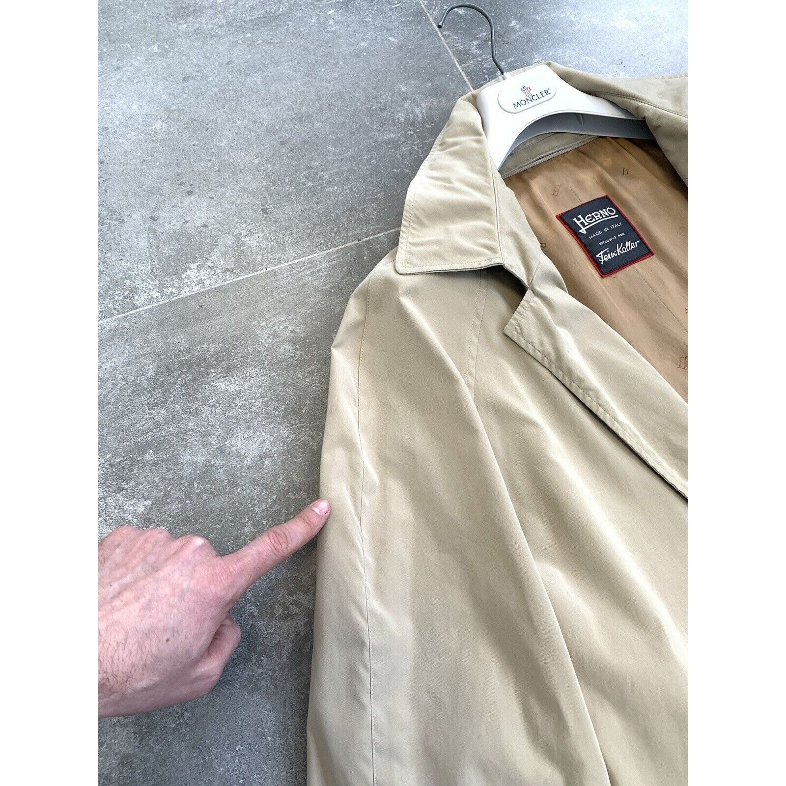 Herno × Vintage Men's HERNO Trench Coat Formal Jacket Mac Size EU 50 - 52 L Size US L / EU 52-54 / 3 - 21 Thumbnail