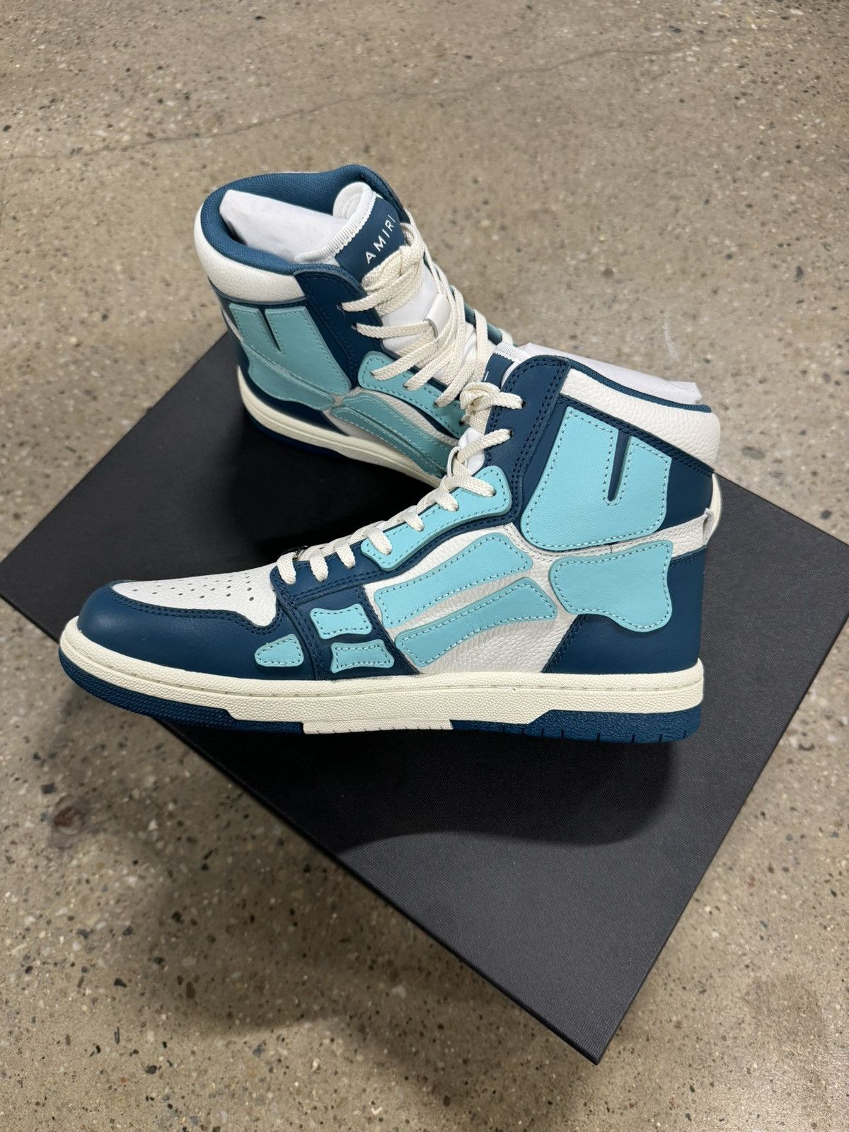Amiri Amiri Skeleton High Top Sneaker NEW 790$ Size US 13 / EU 46 - 4 Thumbnail