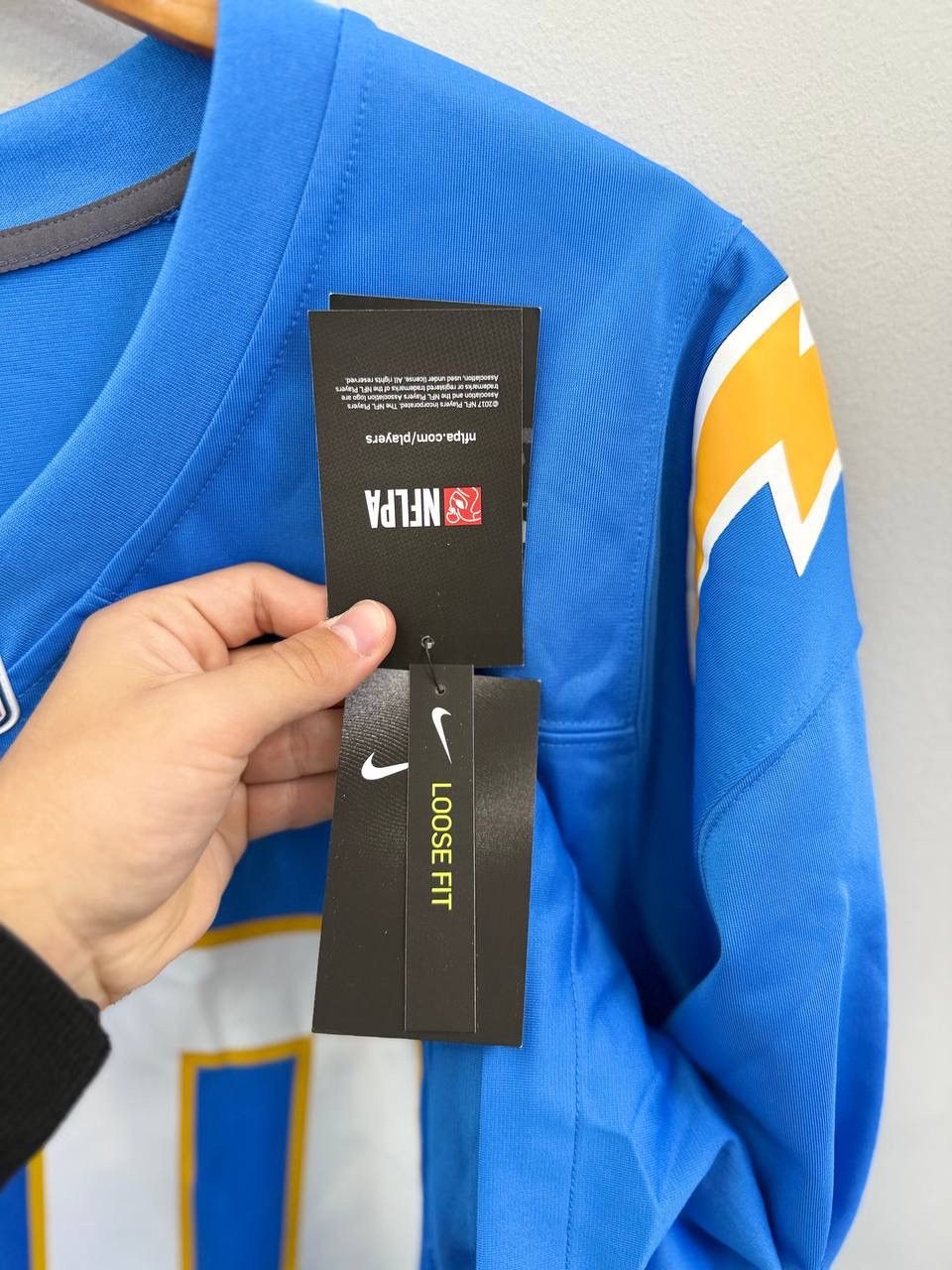 NFL Nike LA Chargers Justin Herbert Game Jersey Size US XXL / EU 58 / 5 - 7 Thumbnail