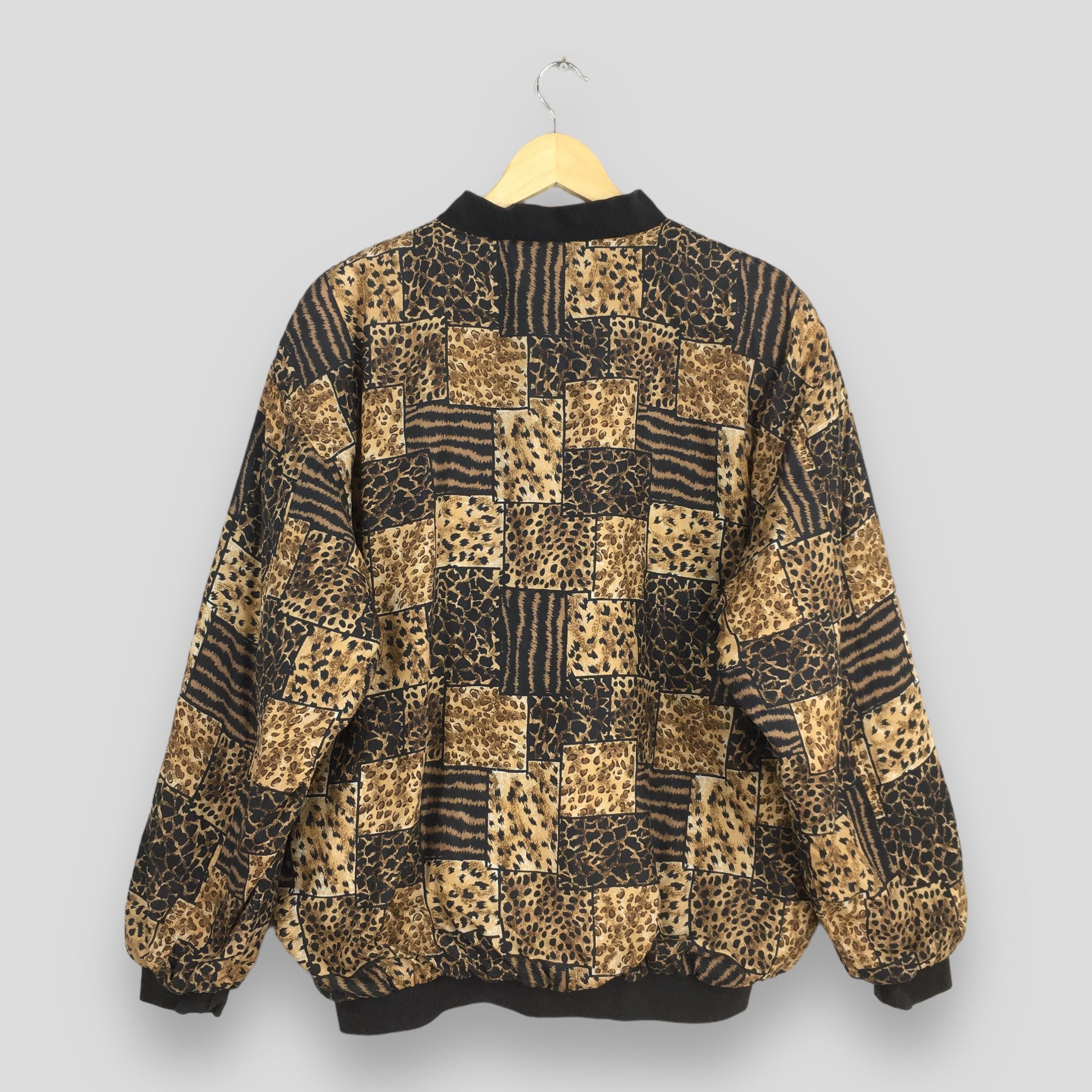 Vintage Vintage Tiger Leopard Patterned Jacket Medium Size US M / EU 48-50 / 2 - 7 Thumbnail