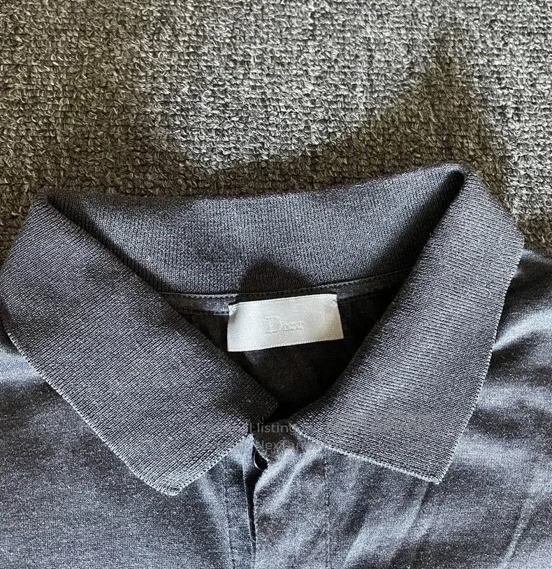 Dior Dior Gray Short Sleeve Polo Shirt. Size US M / EU 48-50 / 2 - 4 Thumbnail