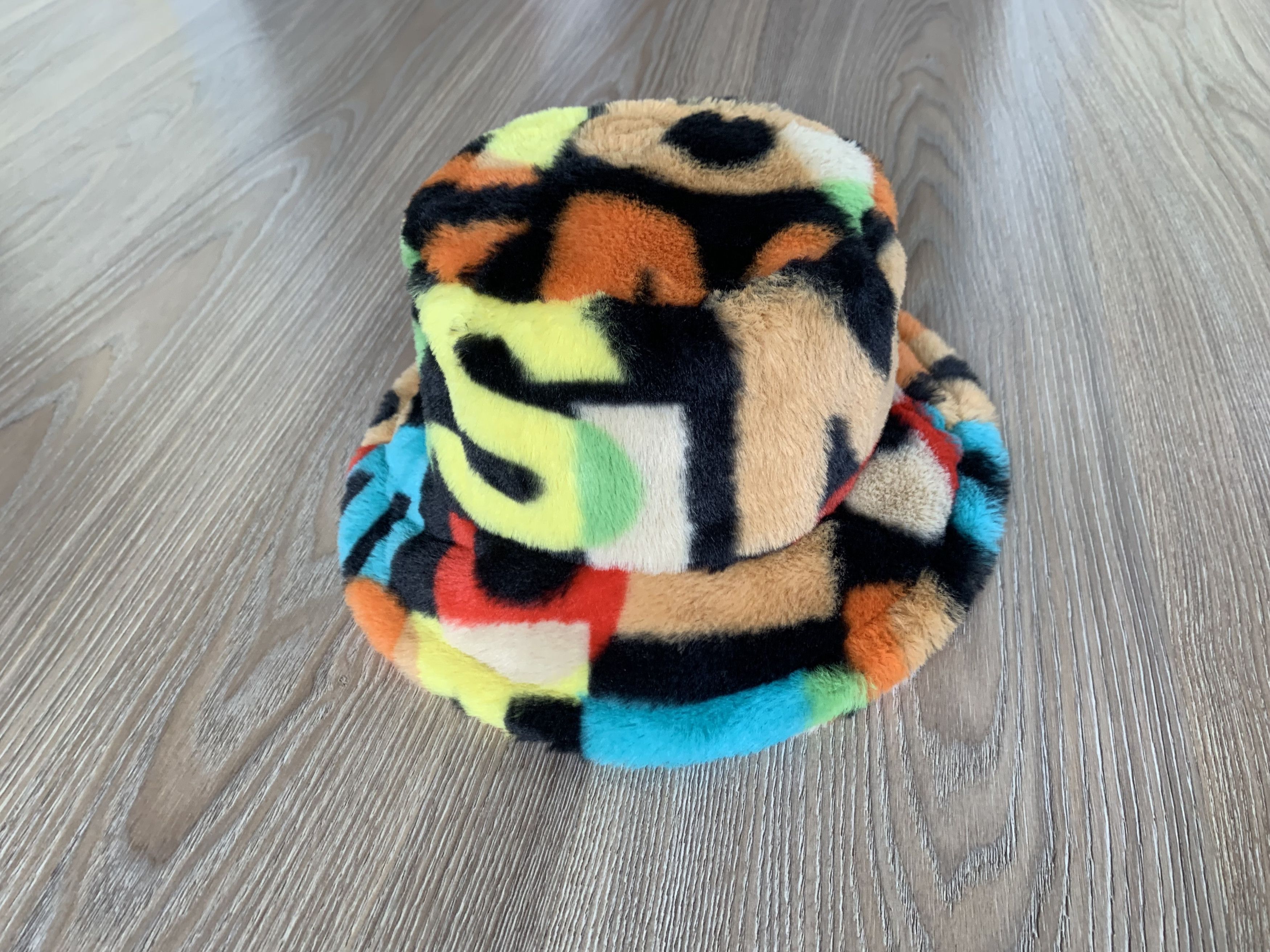 Designer Women's Winter Fleece Monogram Hat Size ONE SIZE - 2 Thumbnail