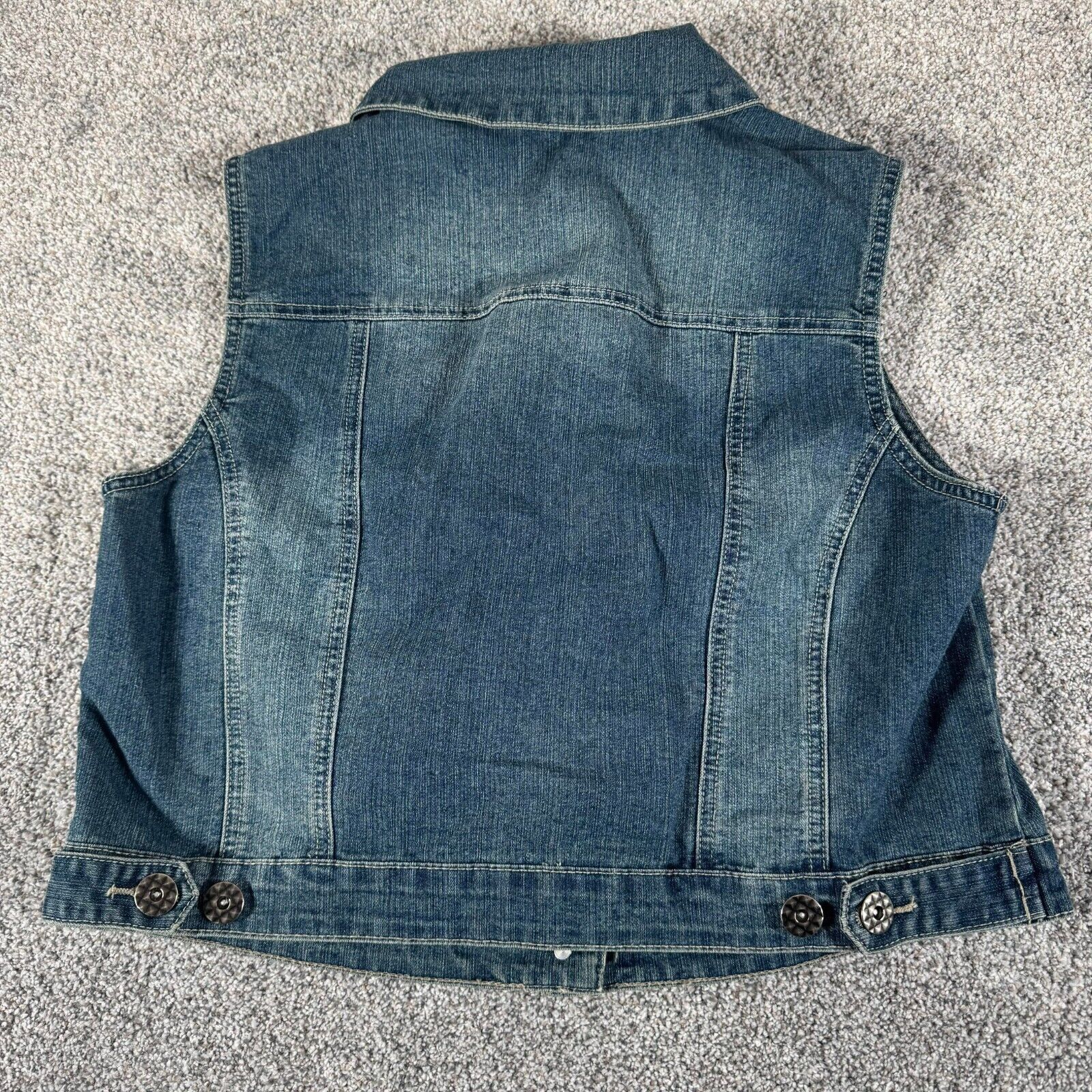 Other Cato Vest Womens Large Grunge Edgy Streetwear Studded Y2K Size L / US 10 / IT 46 - 7 Thumbnail