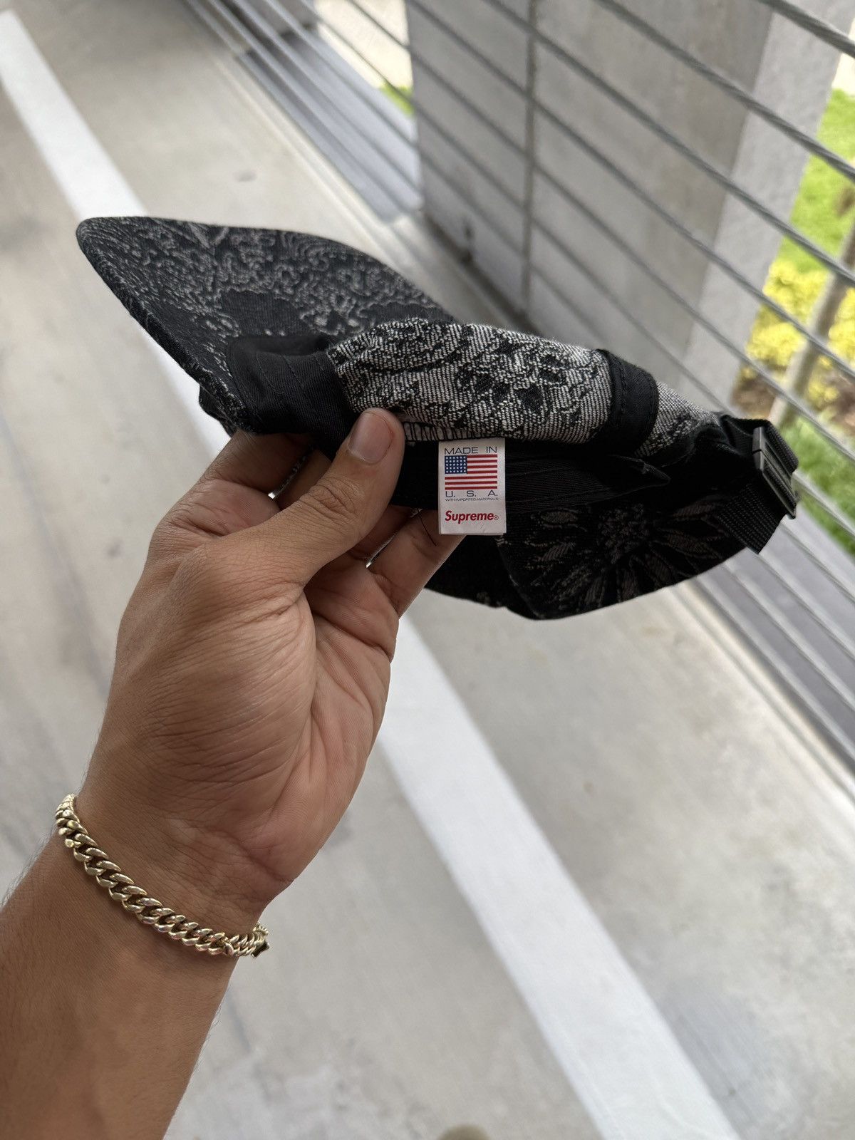 Supreme Supreme bandana denim hat SS25 Size ONE SIZE - 7 Thumbnail