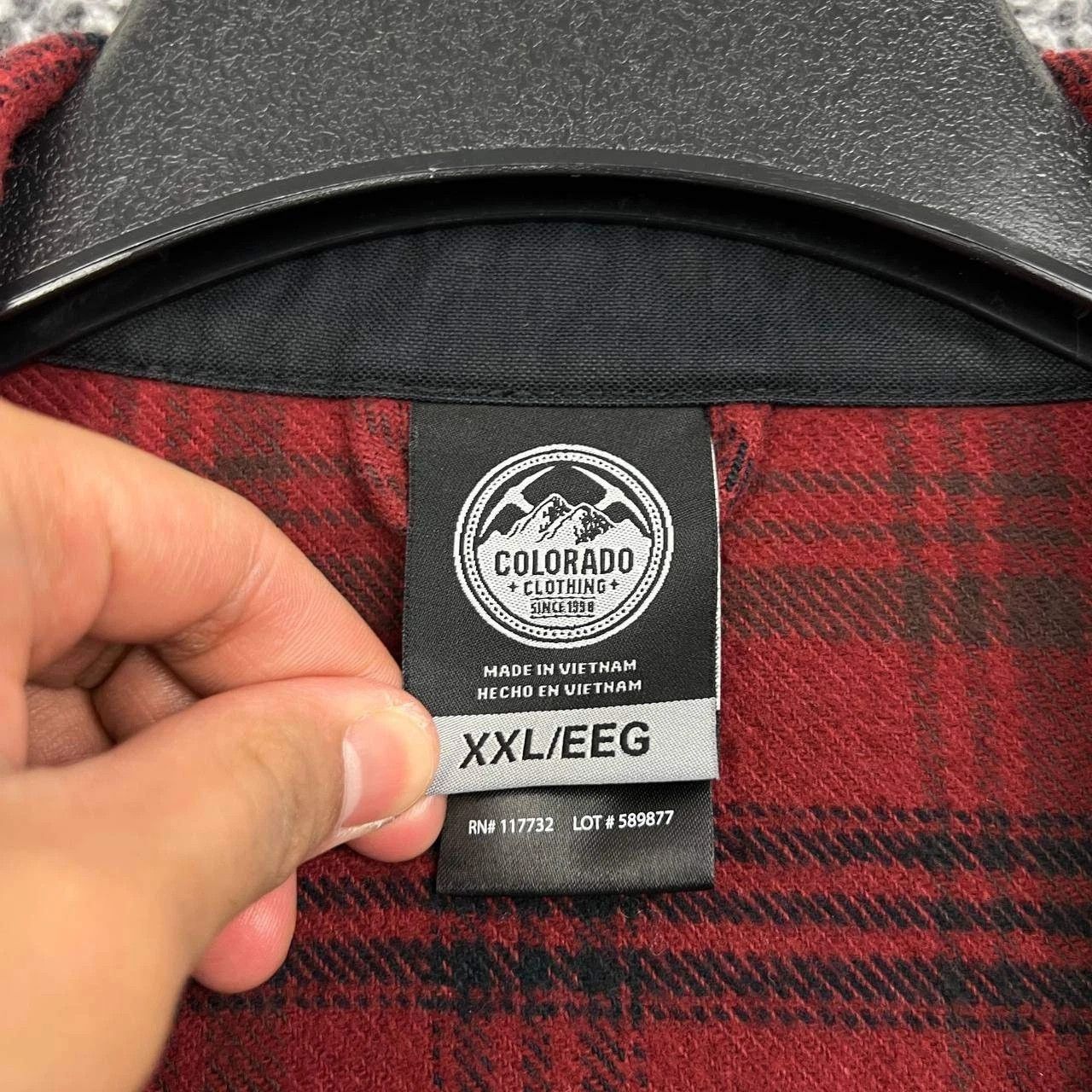 Colorado Trading Co. Colorado Button Up Shirt Men XXL Red Flannel Plaid Collared Size US XXL / EU 58 / 5 - 5 Thumbnail