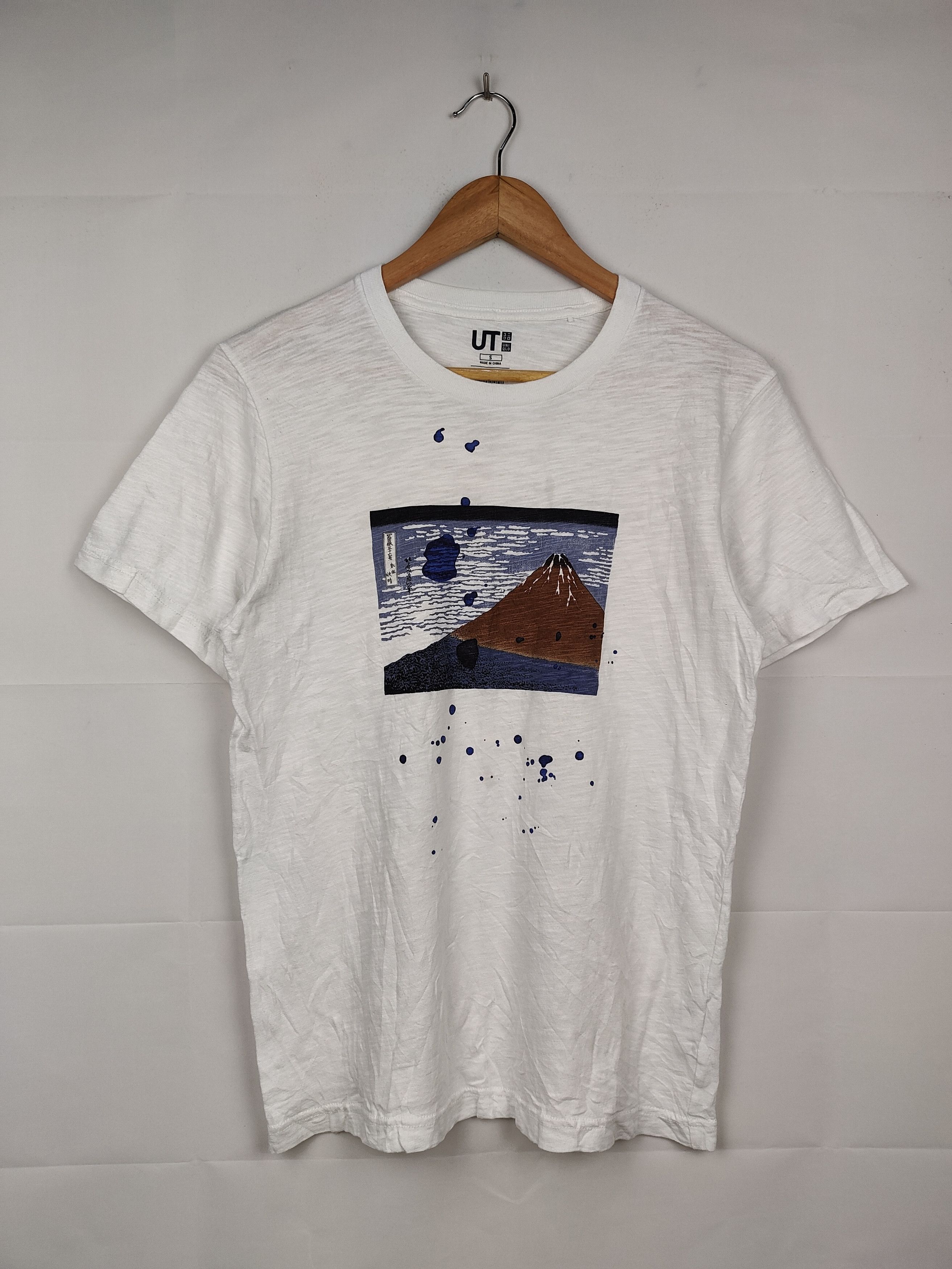 Japanese Brand Hokusai Blue Japan Shirt Size US S / EU 44-46 / 1 - 1 Thumbnail