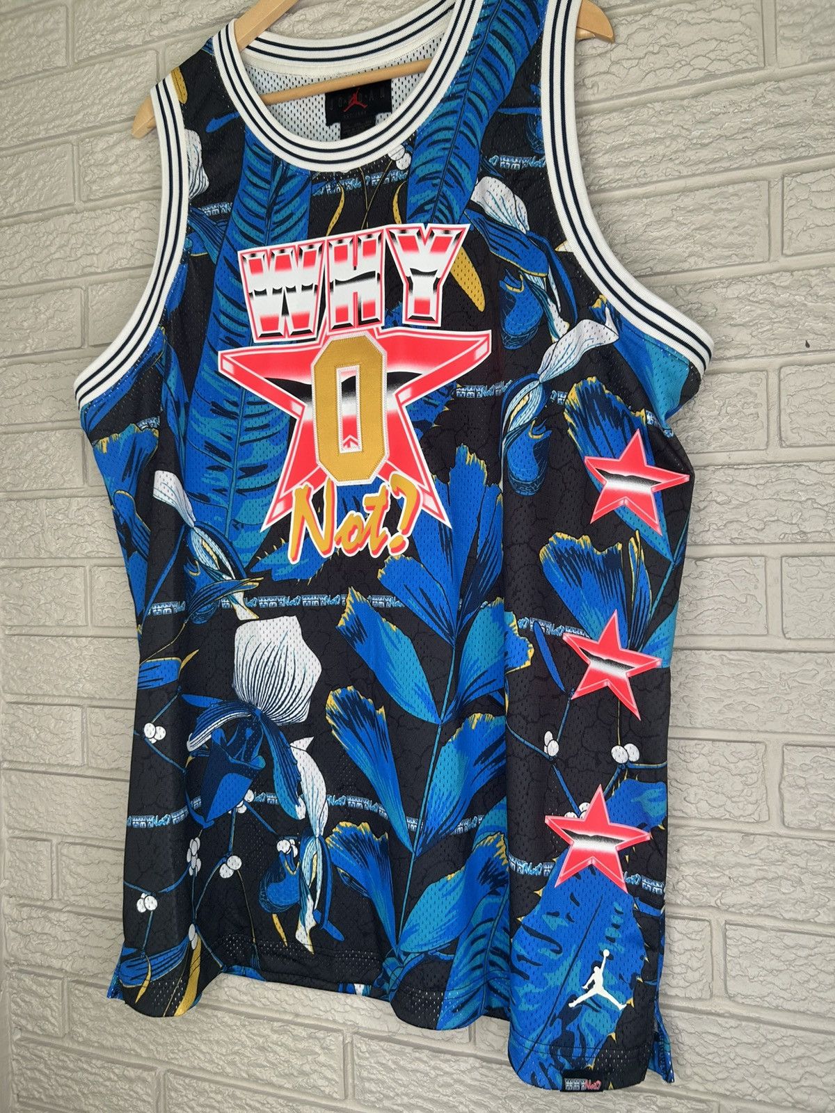 Jordan Brand Jordan x Russell Westbrook Why Not Basketball Jersey Size US XXL / EU 58 / 5 - 3 Thumbnail