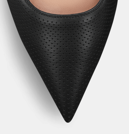 Dior o1w1db10426 KCF009 Toujours Slingback Flats in Black Size US 7 / IT 37 - 4 Thumbnail