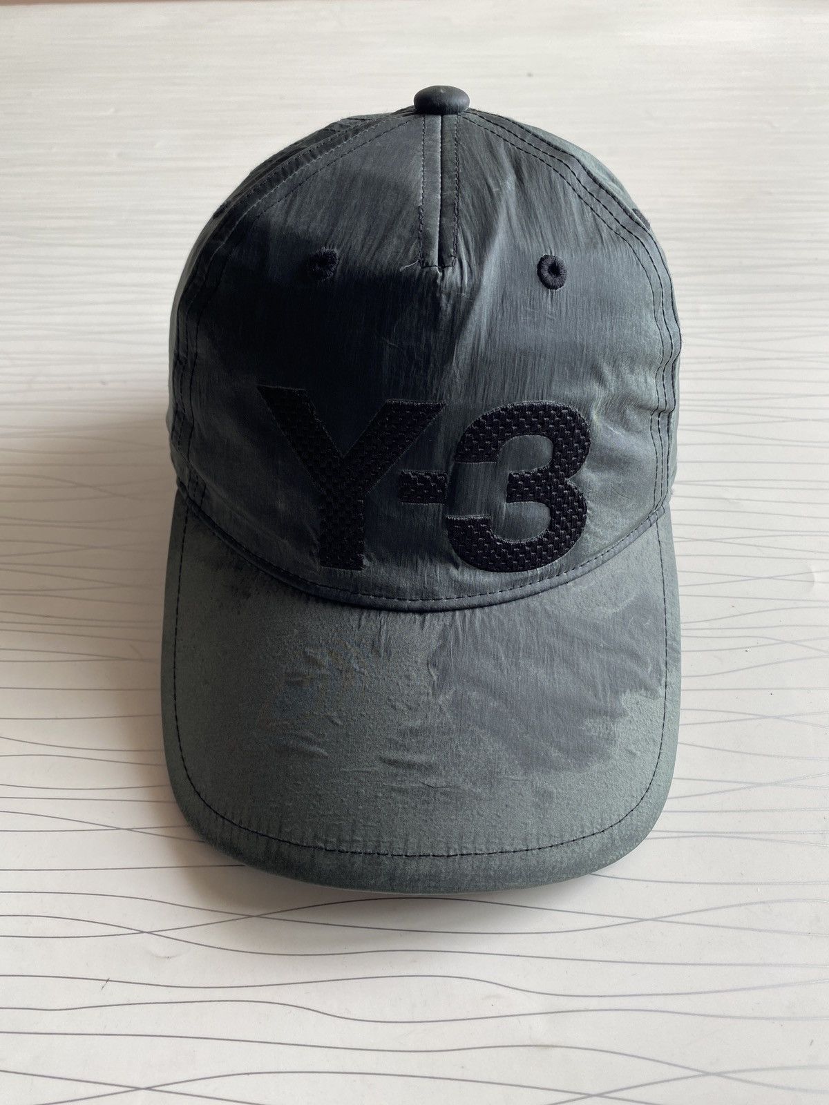 Yohji Yamamoto Adidas Y3 Yohji Yamamoto Cap Hat Size ONE SIZE - 2 Thumbnail
