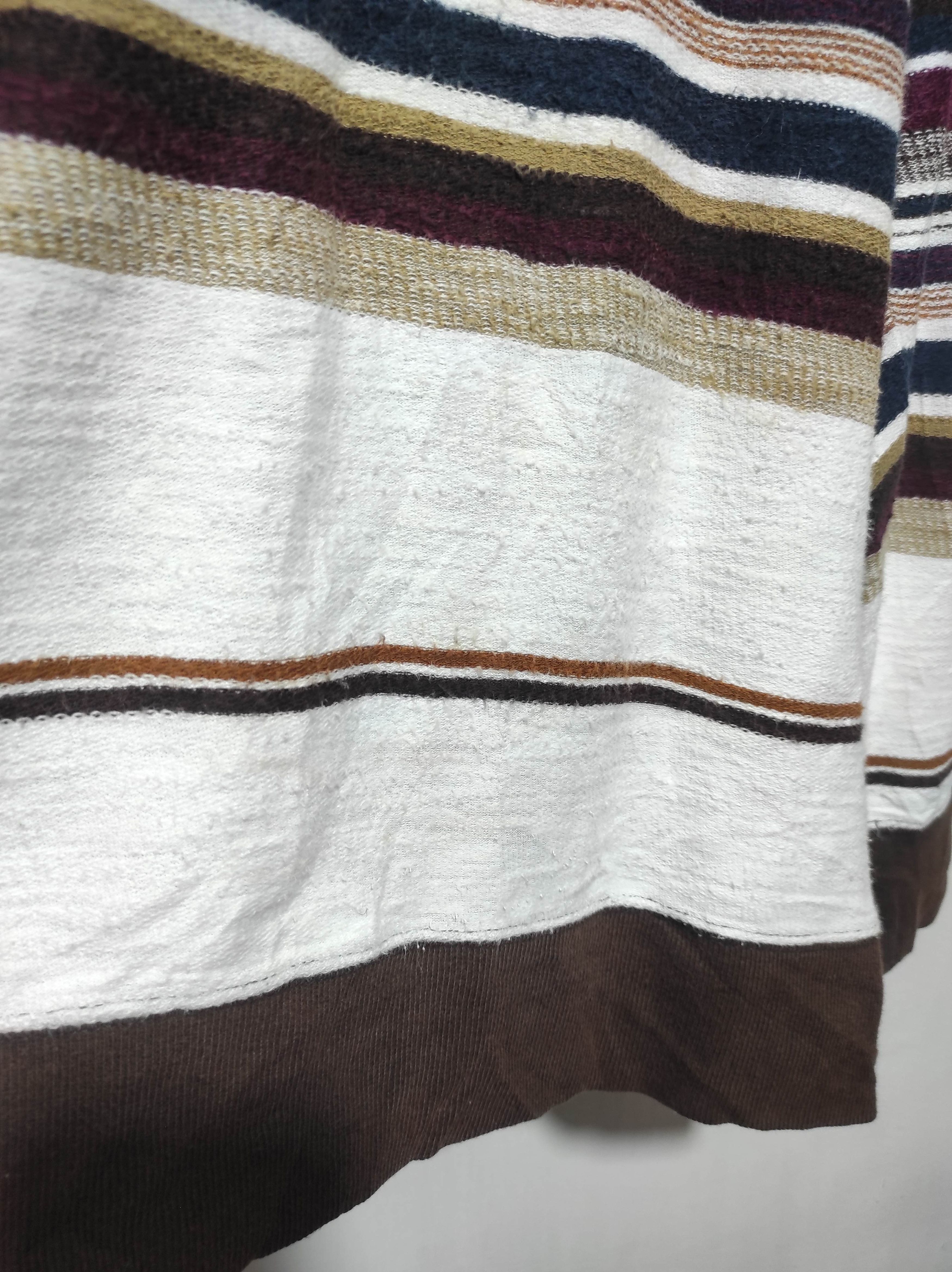 Hysteric Glamour Closshi Stripe zip Fur hoodie IfSixWasNine LGB style Size US L / EU 52-54 / 3 - 14 Thumbnail