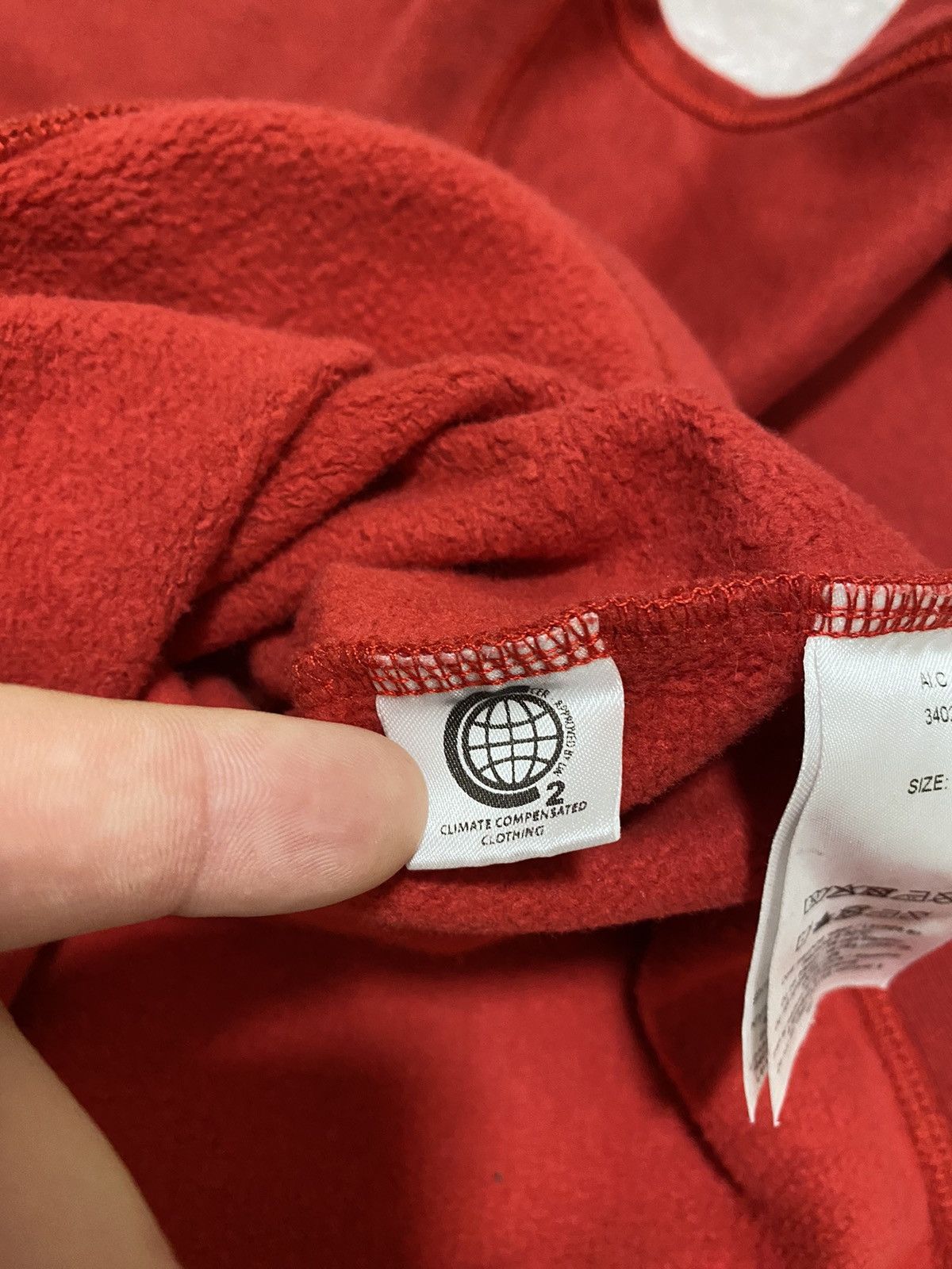 Ganni Rare Ganni Oversized Sleeve Sweashirt Made in Portugal Red Size XS / US 0-2 / IT 36-38 - 11 Thumbnail