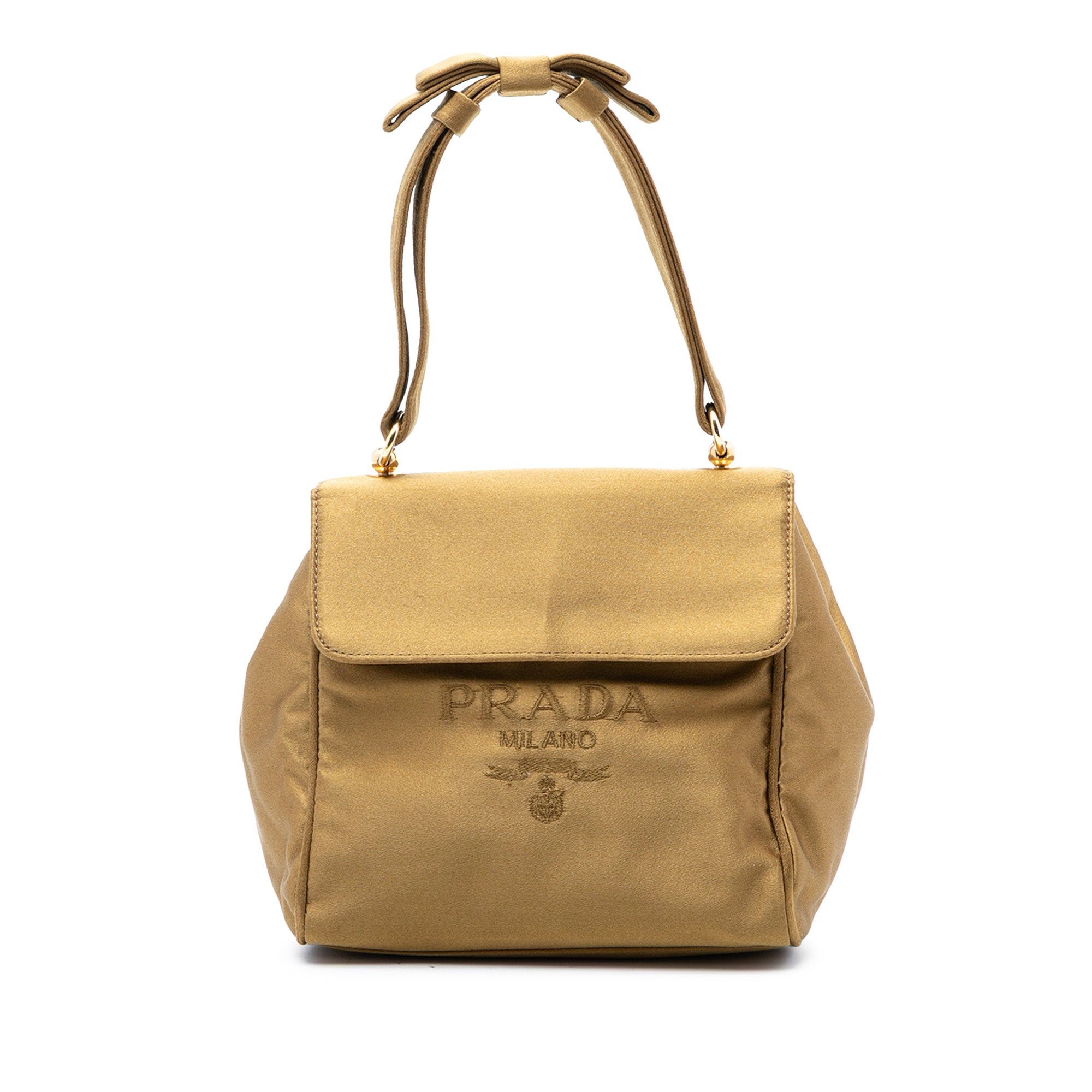 Prada Raso Logo Handbag Size ONE SIZE - 1 Thumbnail