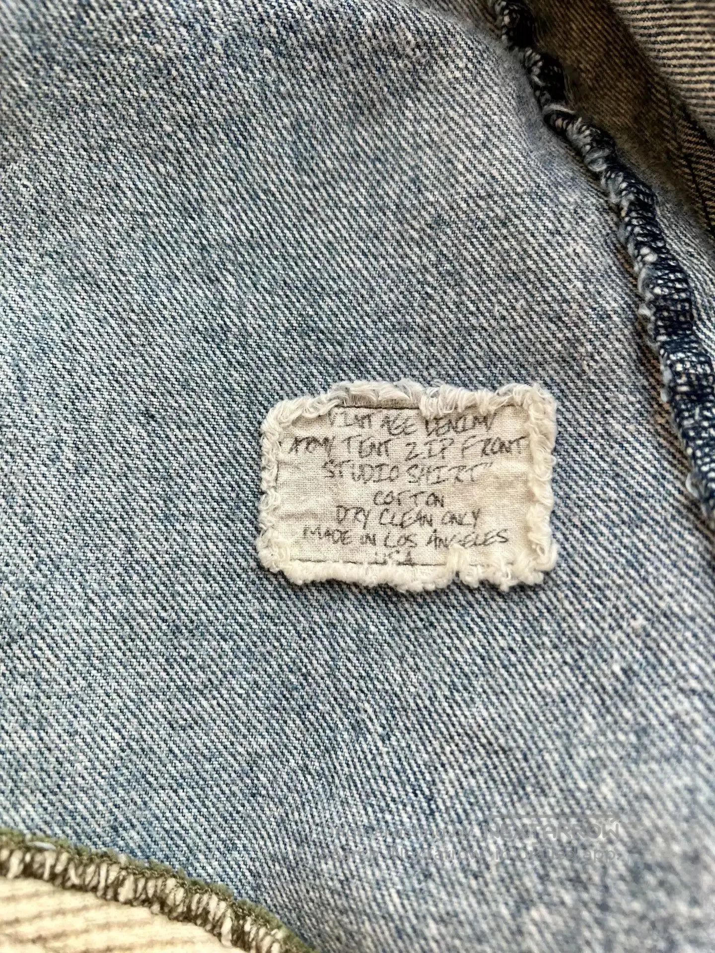 Greg Lauren Greglauren denim stitching jacket. Size US S / EU 44-46 / 1 - 7 Thumbnail