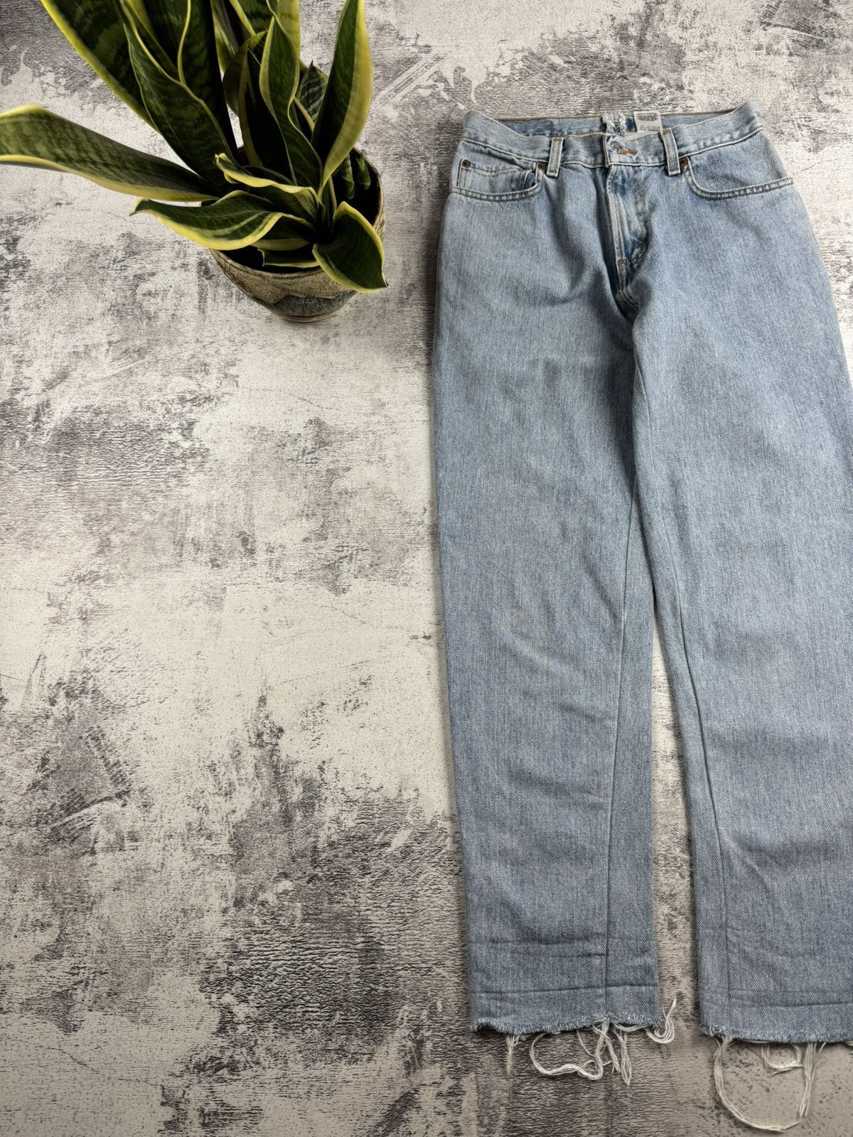 Levi's LEVIS 560 Comfort Fit W29 L30 Denim Straight USA 90s Jeans Pants Trousers Size US 30 / EU 46 - 11 Thumbnail