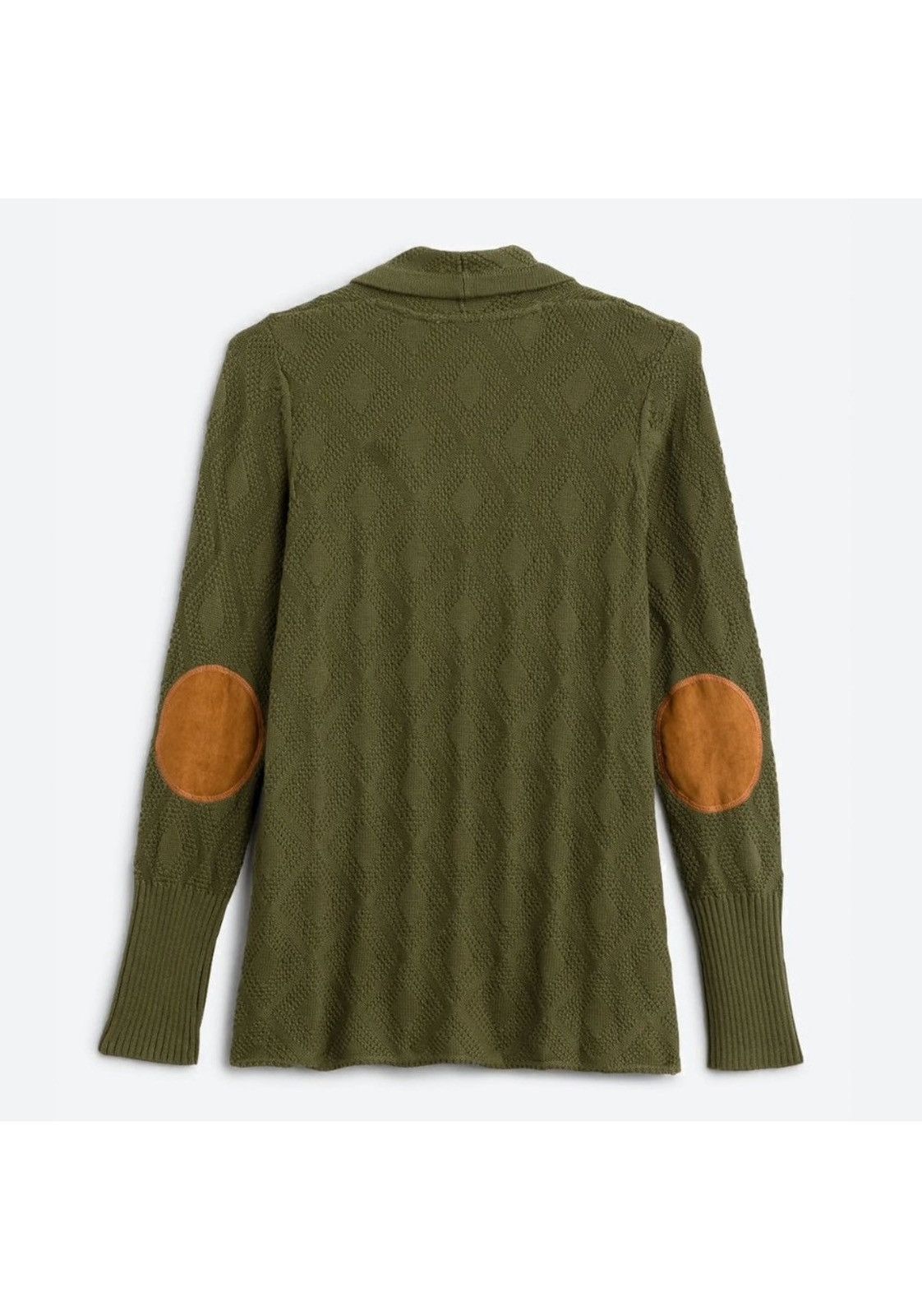 Other Market & Spruce Antoine Cotton J Pocket Cardigan Olive Green Size XXL / US 16-18 / IT 52-54 - 2 Thumbnail
