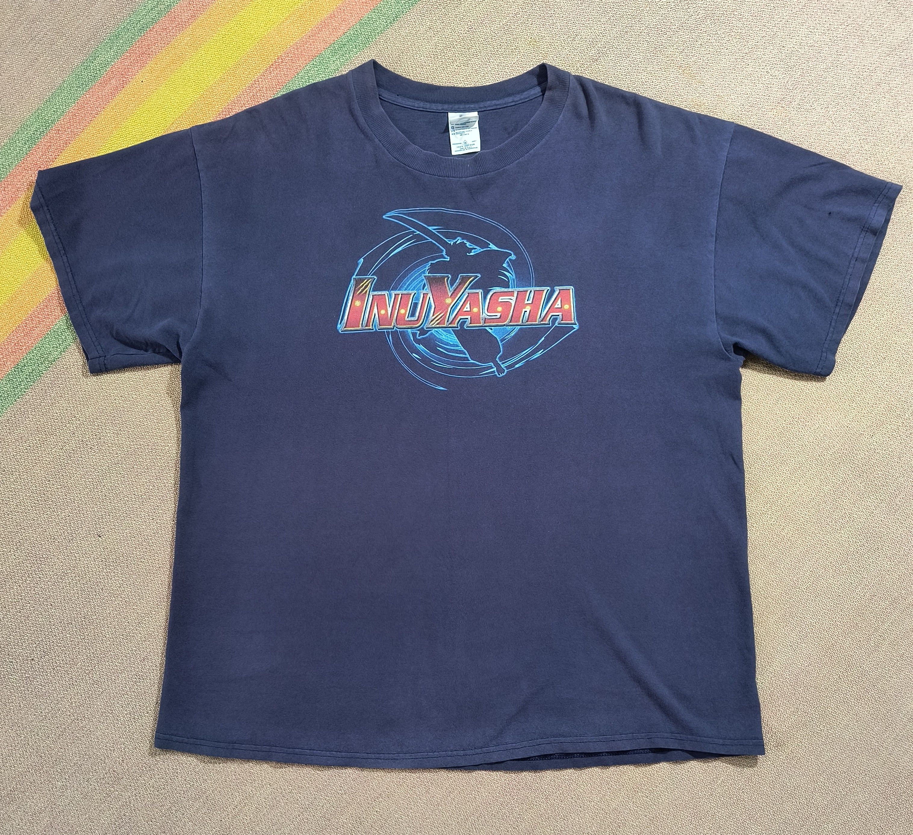 Delta Vintage Y2K Inuyasha 2003 tee Size US XL / EU 56 / 4 - 3 Thumbnail