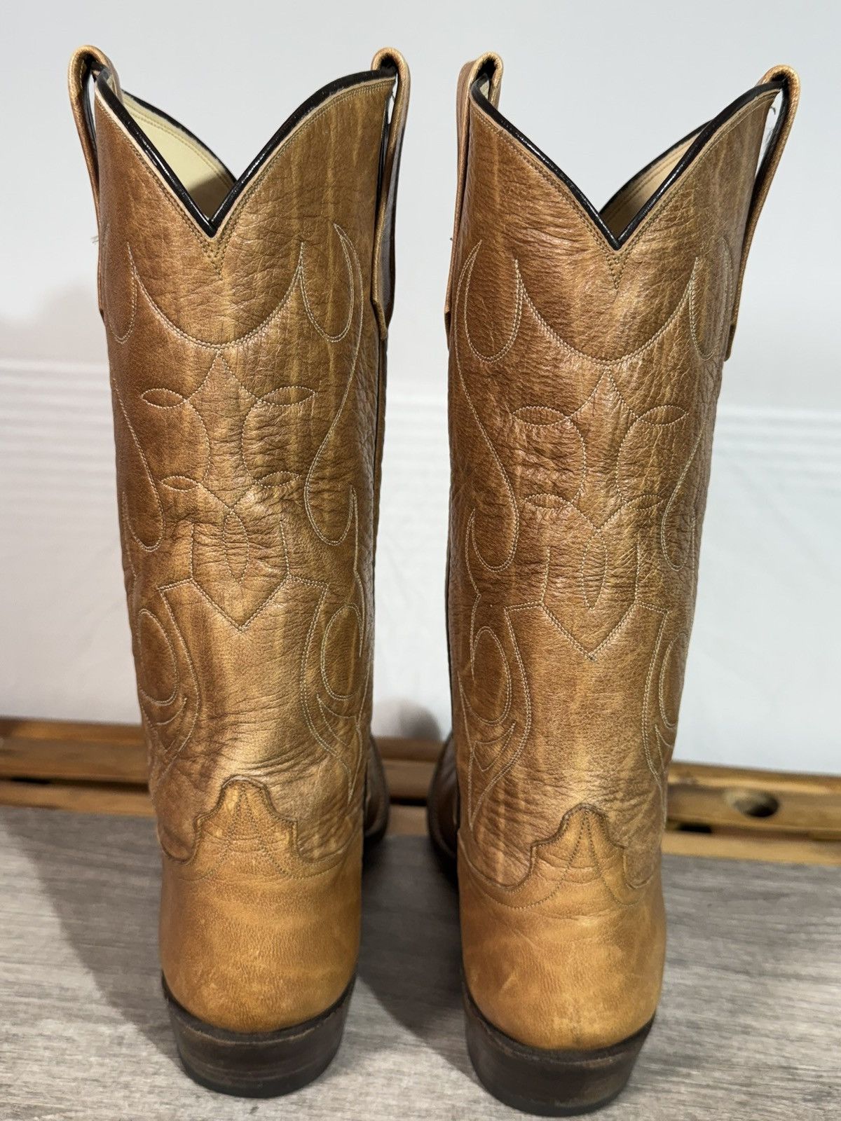 Rios of Mercedes Rios of Mercedes Men’s Royal Calfskin Cowboy Boots Size 7.5B Size US 7.5 / EU 40-41 - 5 Thumbnail