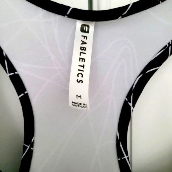 Fabletics Printed Mesh Trim Racerback Tank Active Spring Summer Travel Size M / US 6-8 / IT 42-44 - 6 Thumbnail