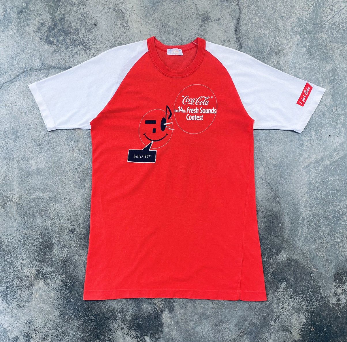 Vintage Vintage Coca Cola Hello 90s Tees Size US S / EU 44-46 / 1 - 1 Thumbnail