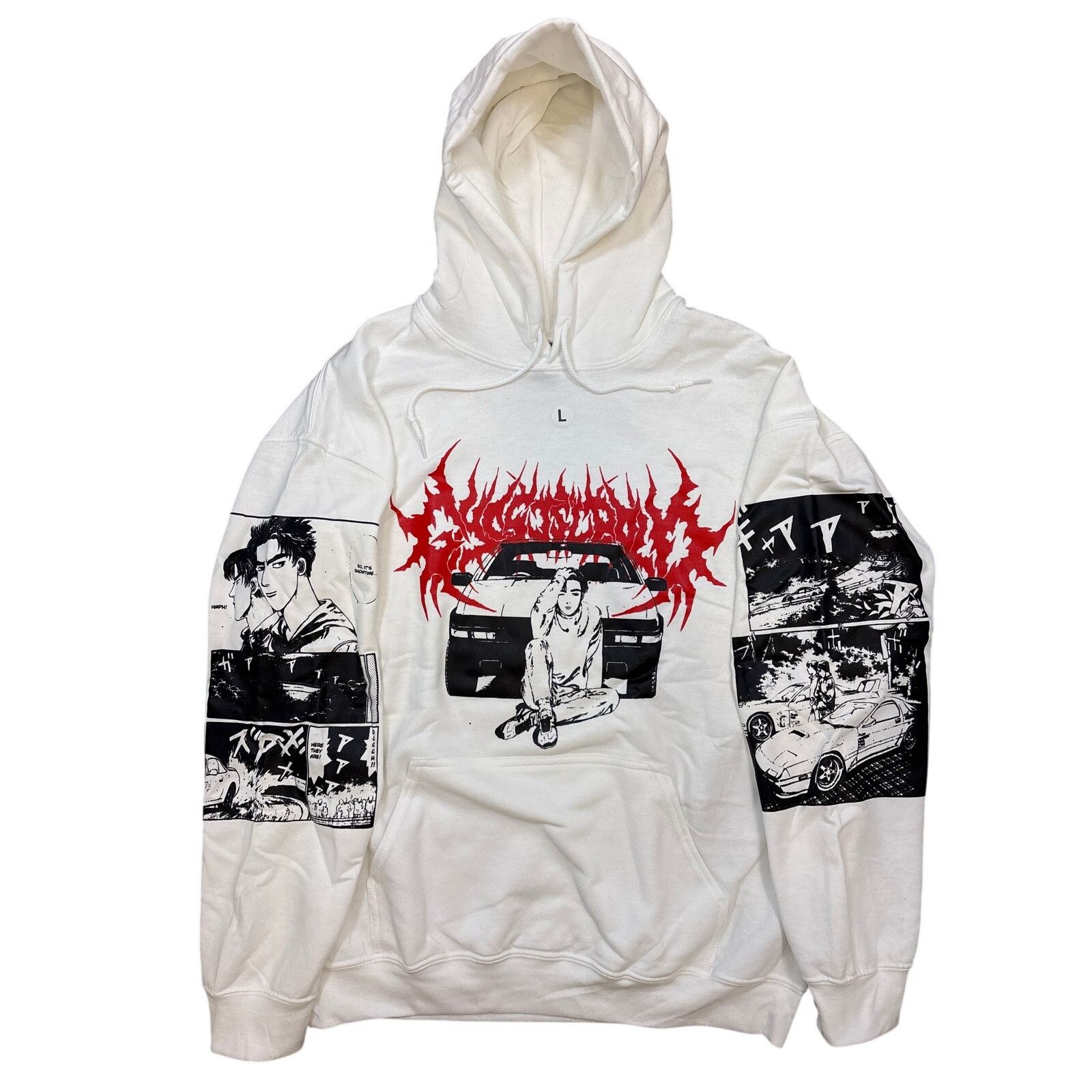 Ghost Supply Ghost Supply Initial D racing manga hoodie L discontinued Size US L / EU 52-54 / 3 - 1 Thumbnail
