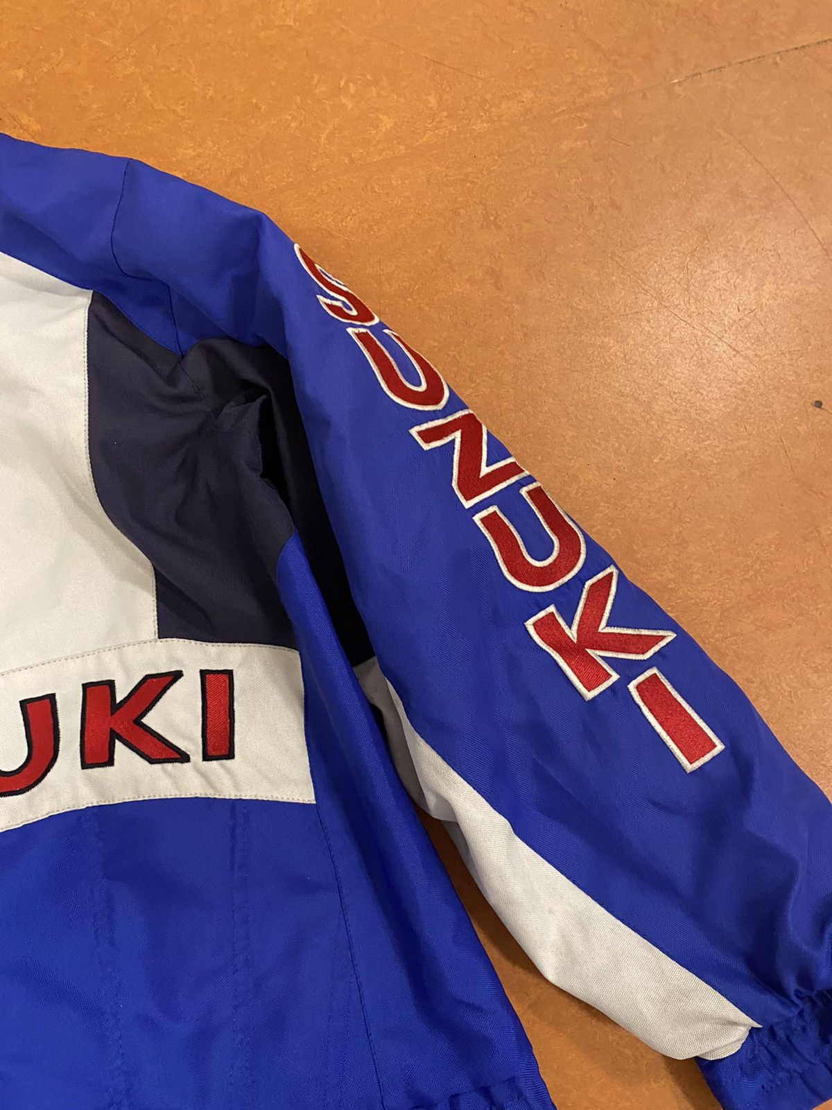 Vintage Vintage Jacket Suzuki Racing R Motorcycle Jacket Size US XL / EU 56 / 4 - 12 Thumbnail