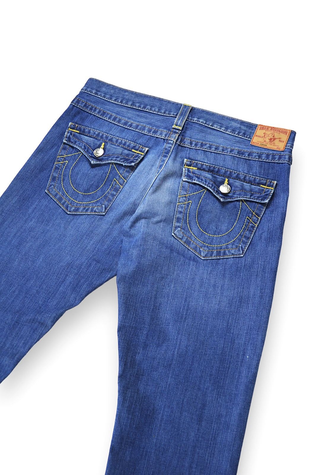 True Religion Y2k True Religion USA Straight Baggy Fit Painted Denim Size US 30 / EU 46 - 9 Thumbnail