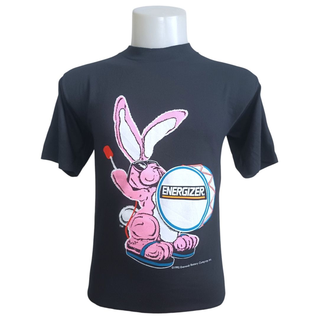 Vintage vintage t shirt vintage 90s ENERGIZER 1992 .NOS Condition . Size US M / EU 48-50 / 2 - 10 Thumbnail