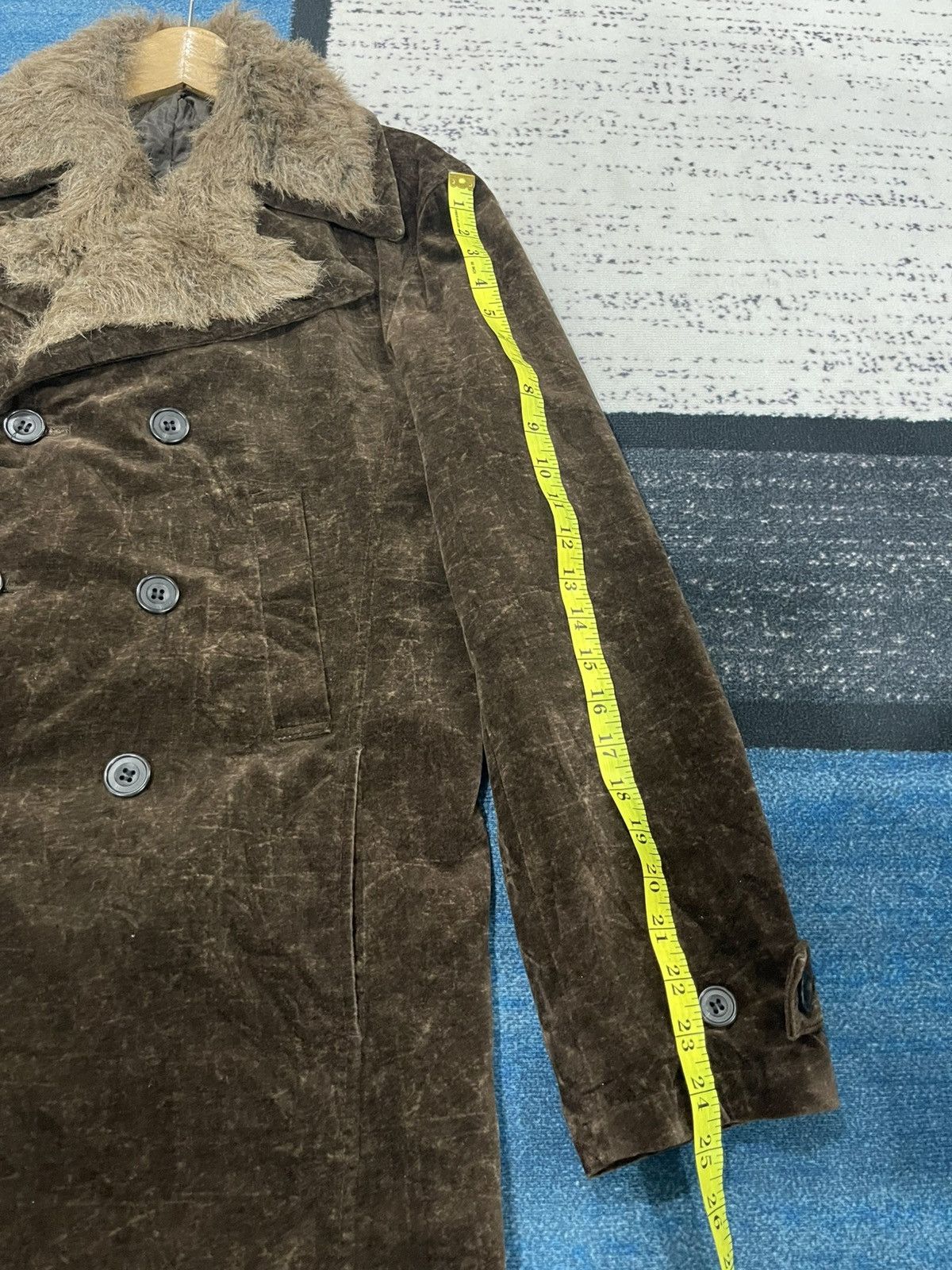 Tornado Mart Vintage Tornado Mart Japan Faux Fur Velvet Jacket Size US L / EU 52-54 / 3 - 18 Thumbnail