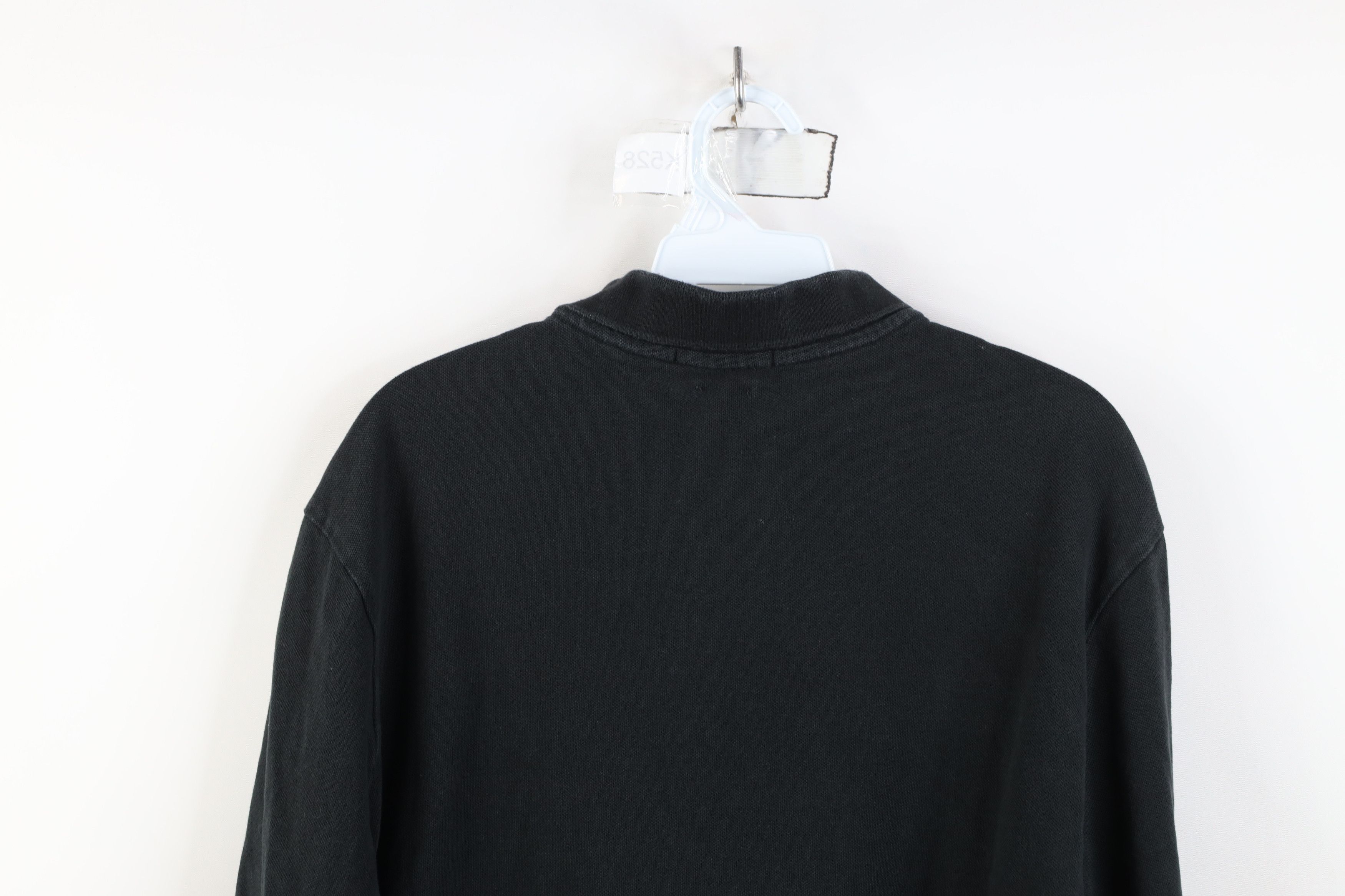 Ralph Lauren Vintage Y2K Ralph Lauren Long Sleeve Rugby Polo Shirt Black Size US L / EU 52-54 / 3 - 14 Thumbnail