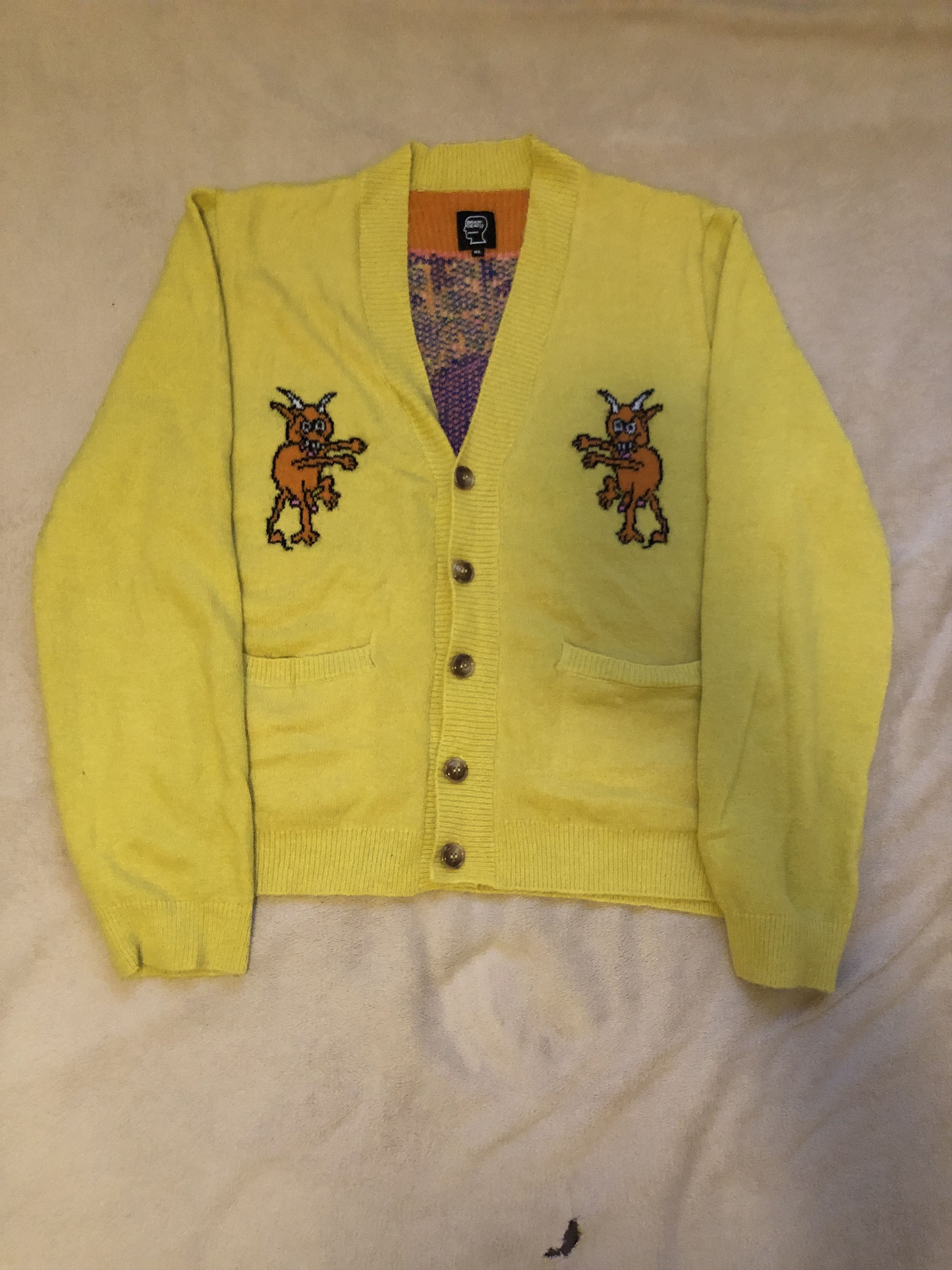 Brain Dead Brain Dead Devils Cardigan Size US XL / EU 56 / 4 - 1 Thumbnail