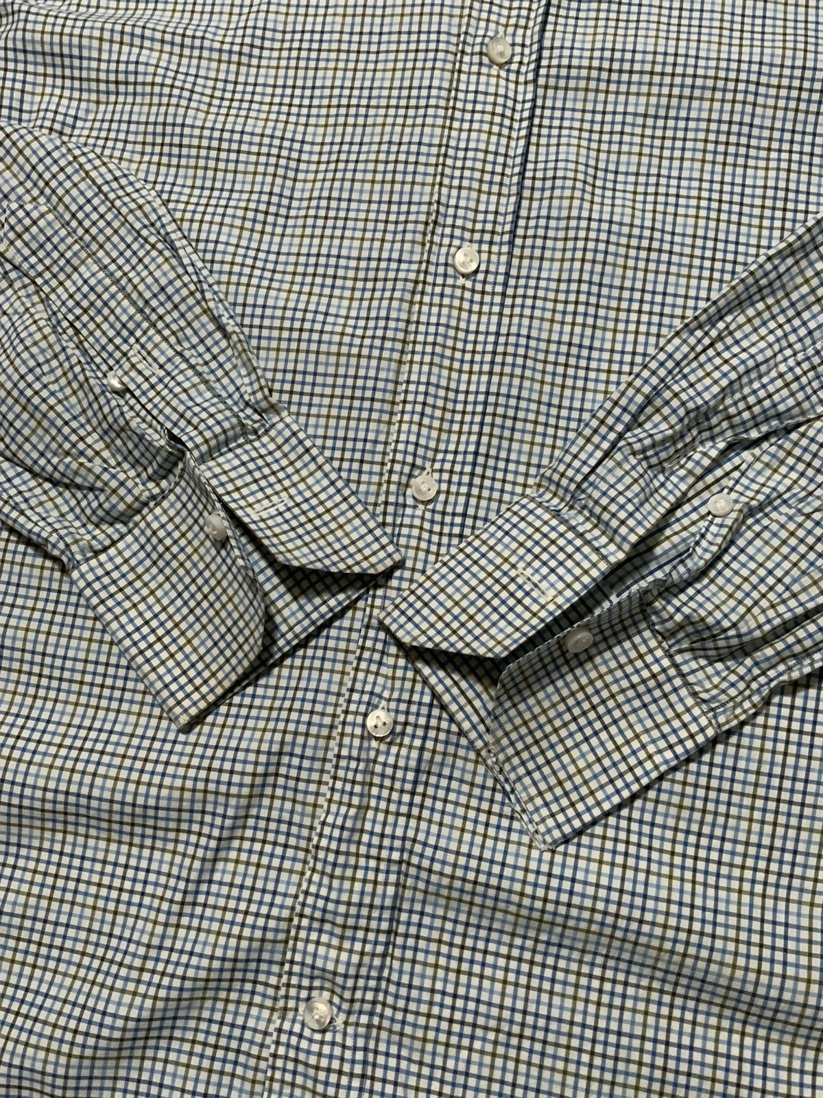 Other Oriali Firenze Made In Italy Check Plaid Dress Button Shirt Size US M / EU 48-50 / 2 - 4 Thumbnail