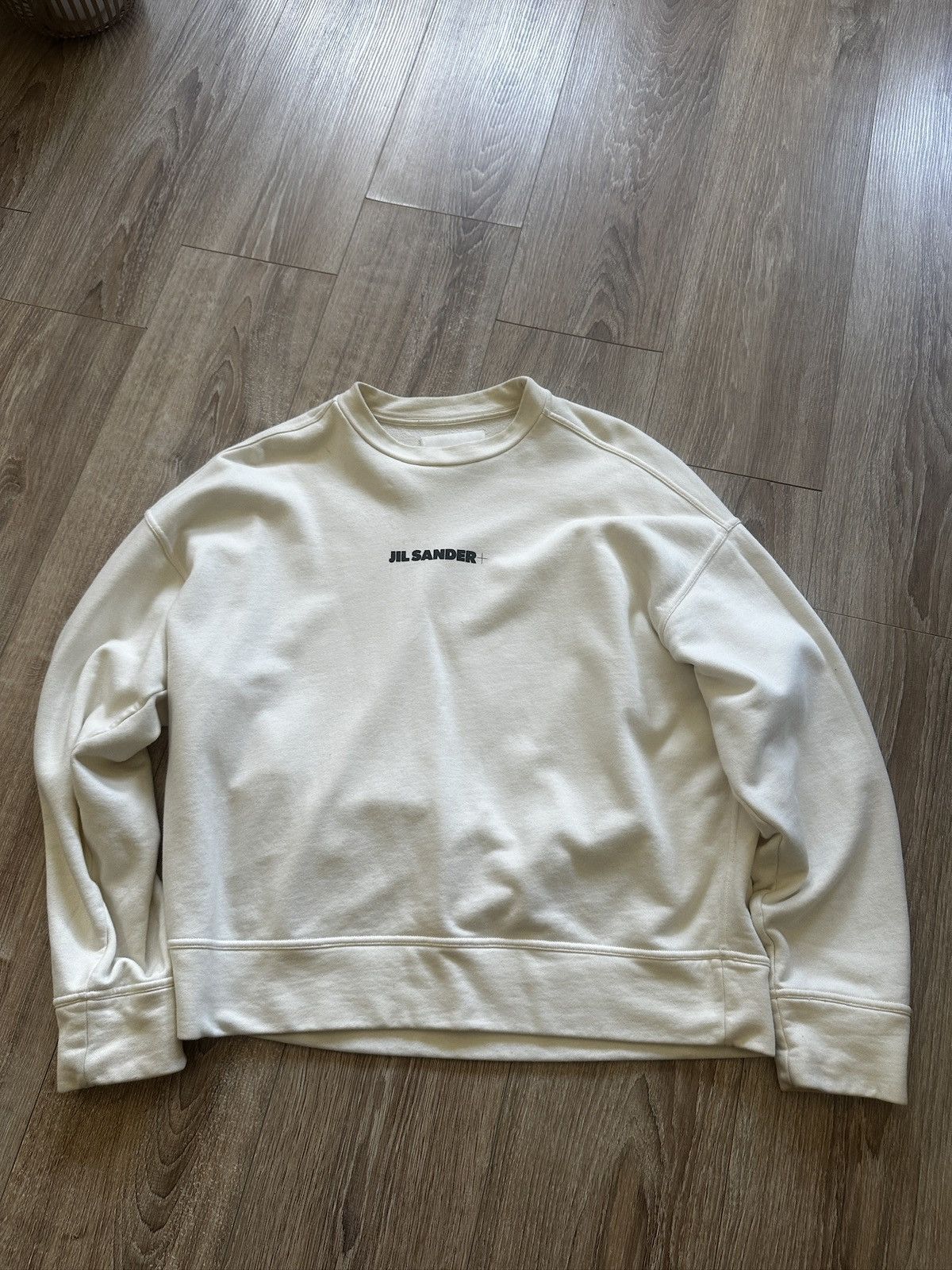 Jil Sander Logo Sweatshirt Size US M / EU 48-50 / 2 - 1 Thumbnail