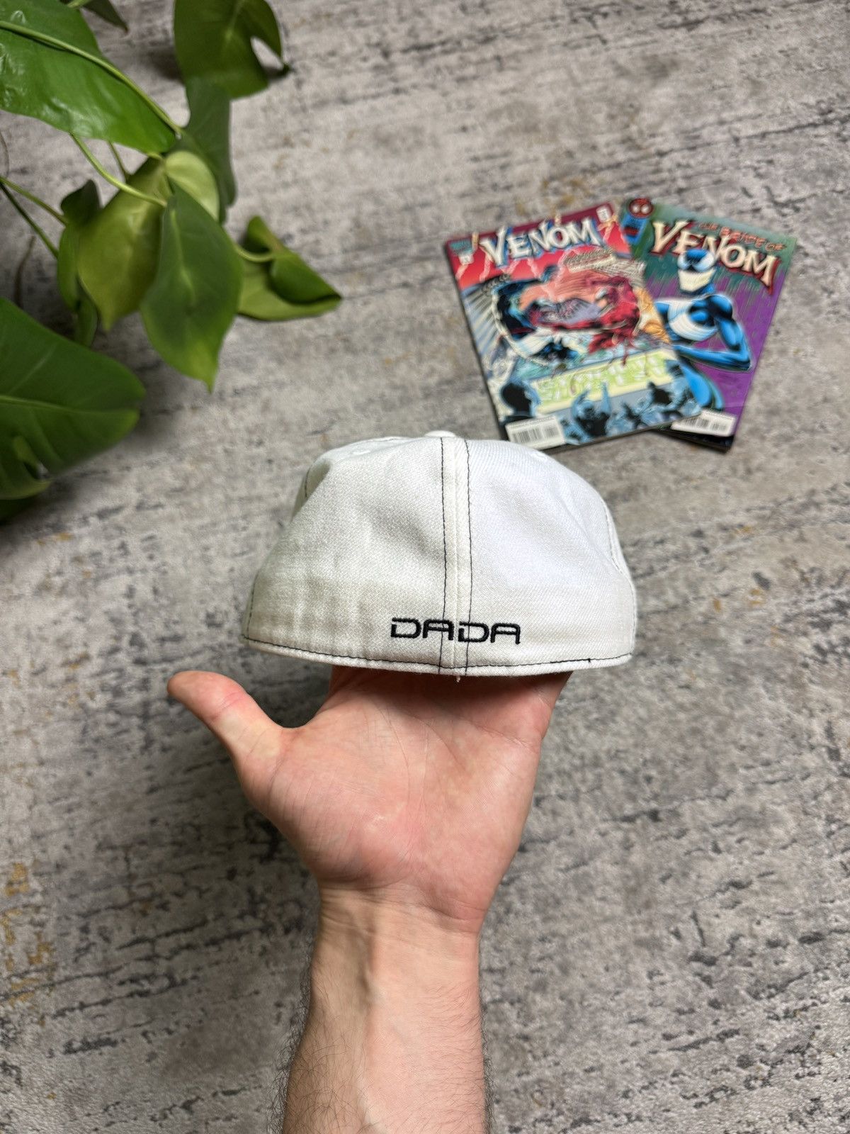 Other Vintage Dada Wool White Rap Cap Size ONE SIZE - 3 Thumbnail