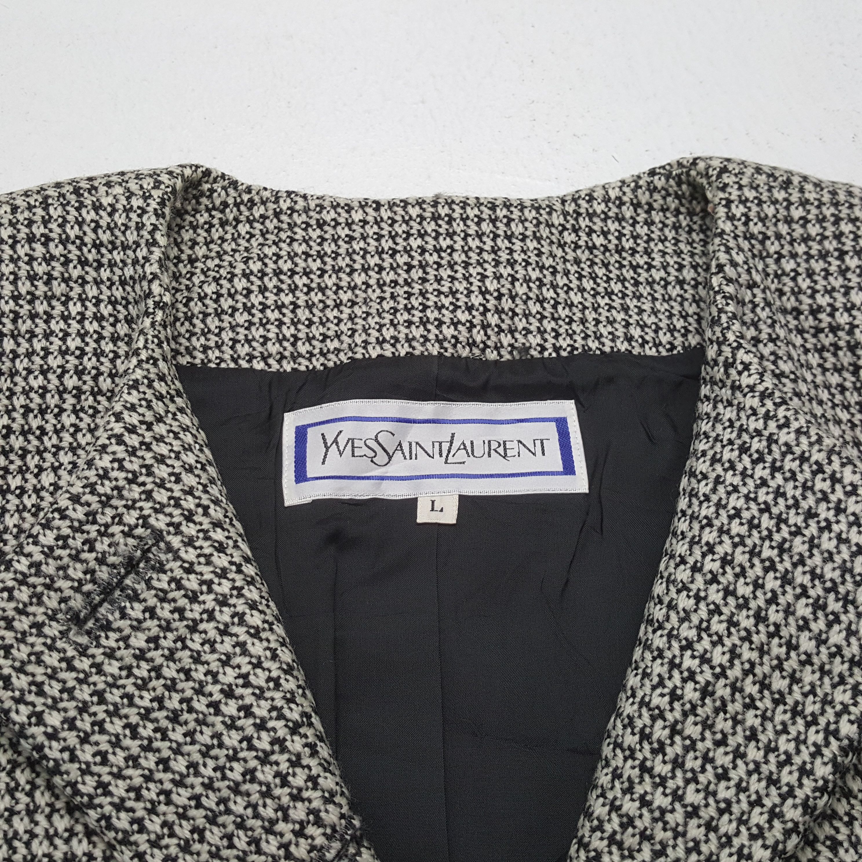 Yves Saint Laurent Vintage Yves Saint Laurent Italian Brand Jacket C324N1 Size S / US 4 / IT 40 - 4 Thumbnail