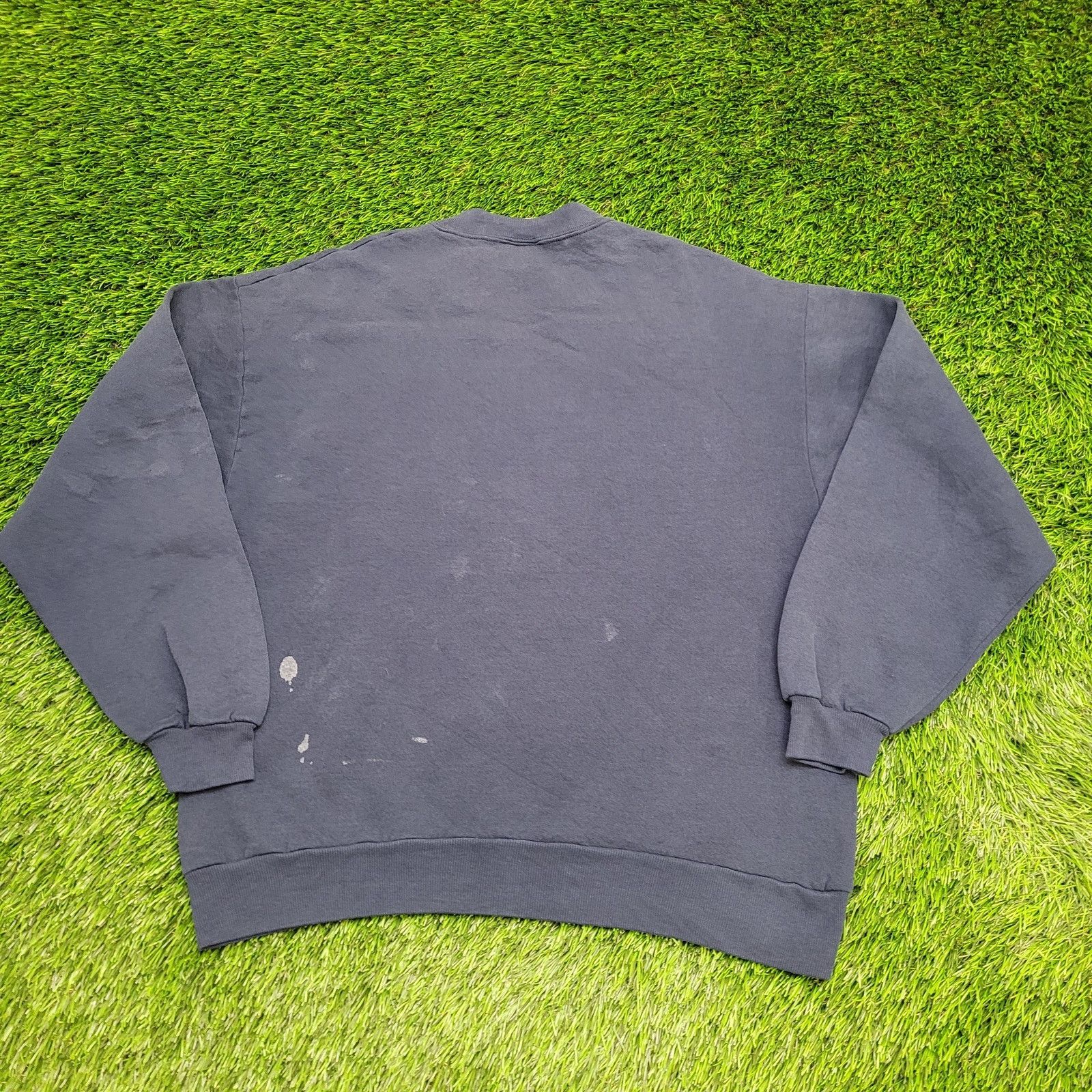 Jerzees Vintage 80s Penn-State Sweatshirt M/L 22x24 Faded Crop Boxy Size US L / EU 52-54 / 3 - 3 Thumbnail