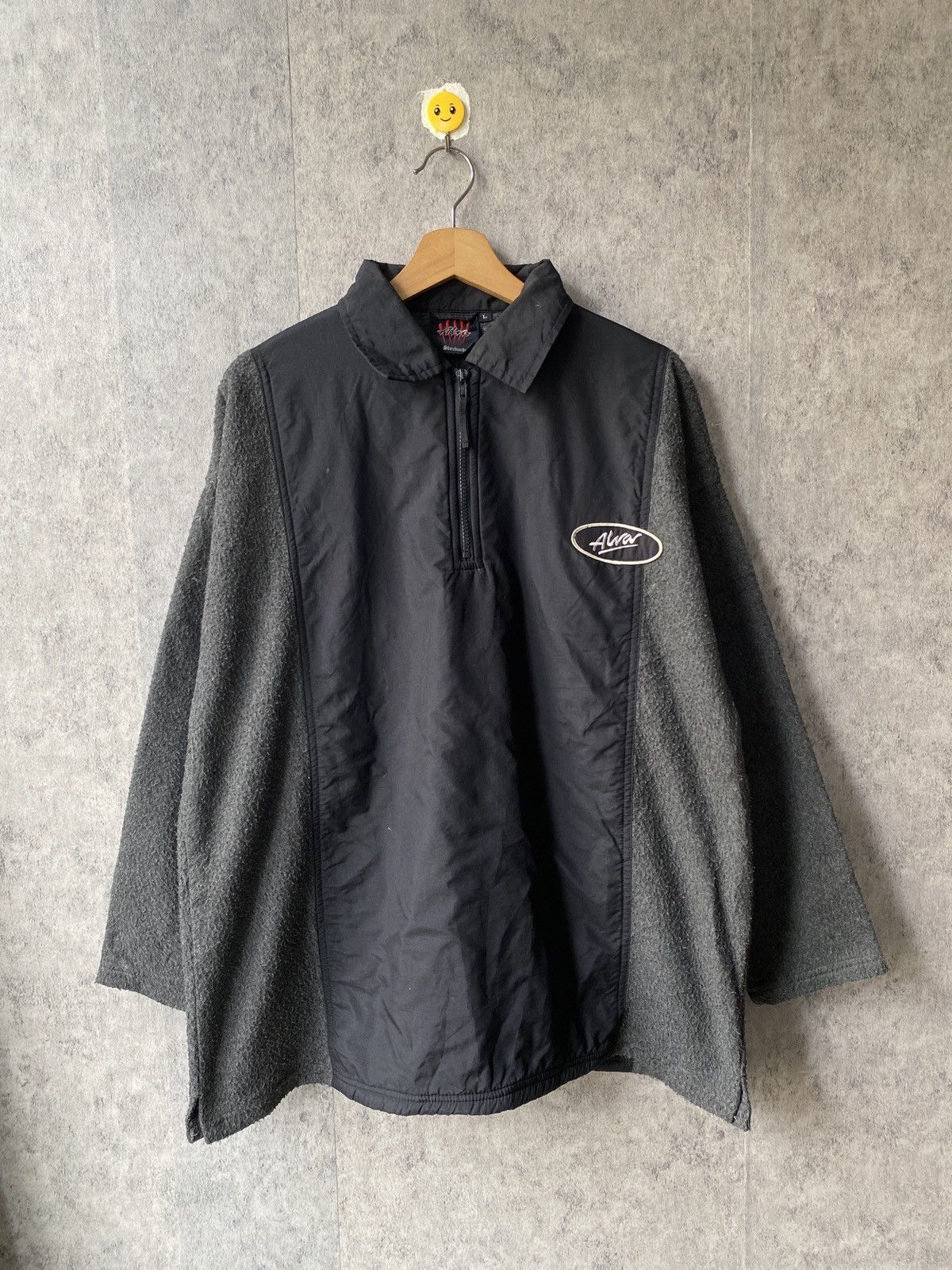 Vintage Vintage 90’s Tony Alva Skateboards Half Zipper Jacket Size US L / EU 52-54 / 3 - 2 Thumbnail
