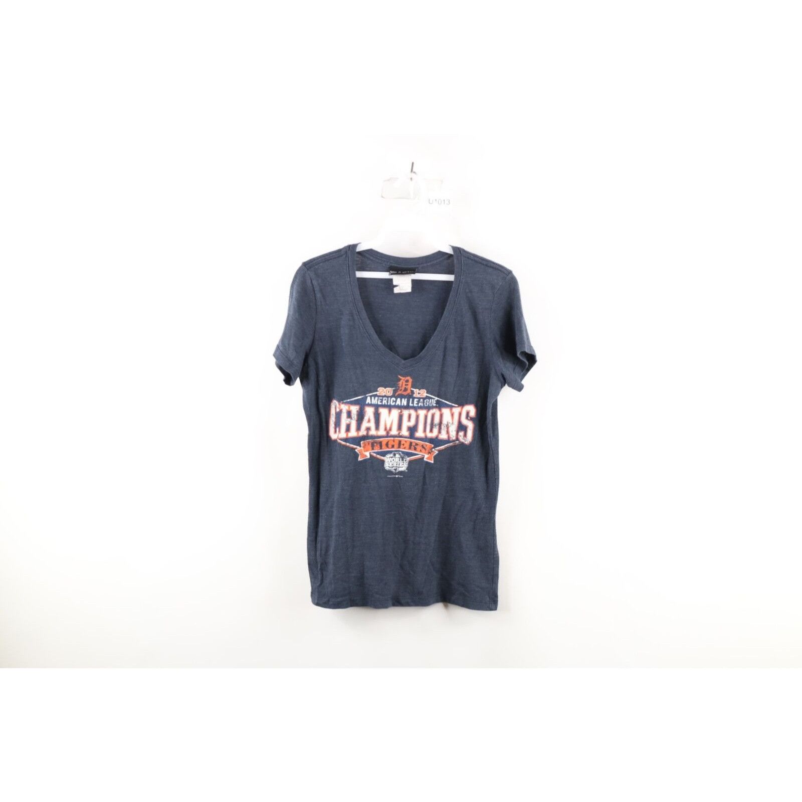 Vintage Y2K 2012 World Series Detroit Tigers Baseball T-Shirt Size S / US 4 / IT 40 - 1 Thumbnail