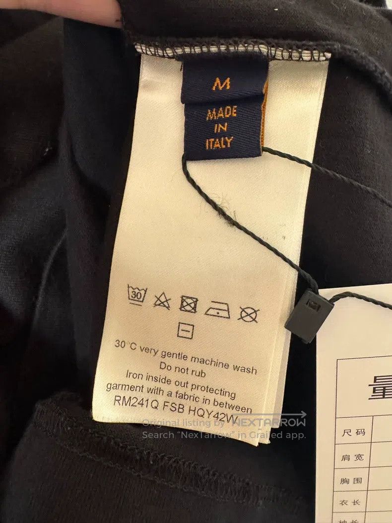 Louis Vuitton Louis Vuitton Black upper half gradient full logo short sl Size US M / EU 48-50 / 2 - 4 Thumbnail