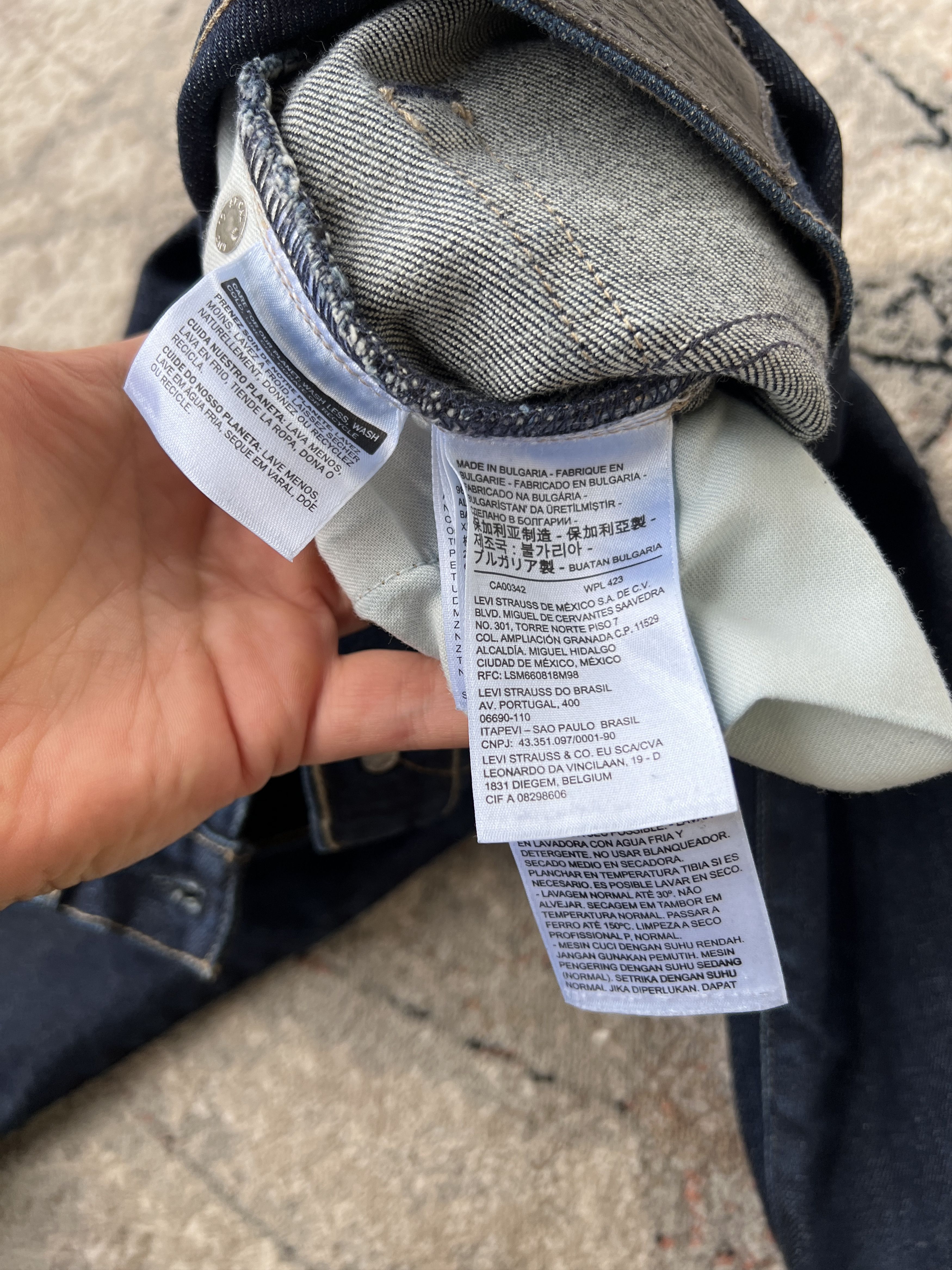 Japanese Brand Levi's Made & Crafted Column Pants Japan Fabric Size US 26 / EU 42 - 7 Thumbnail