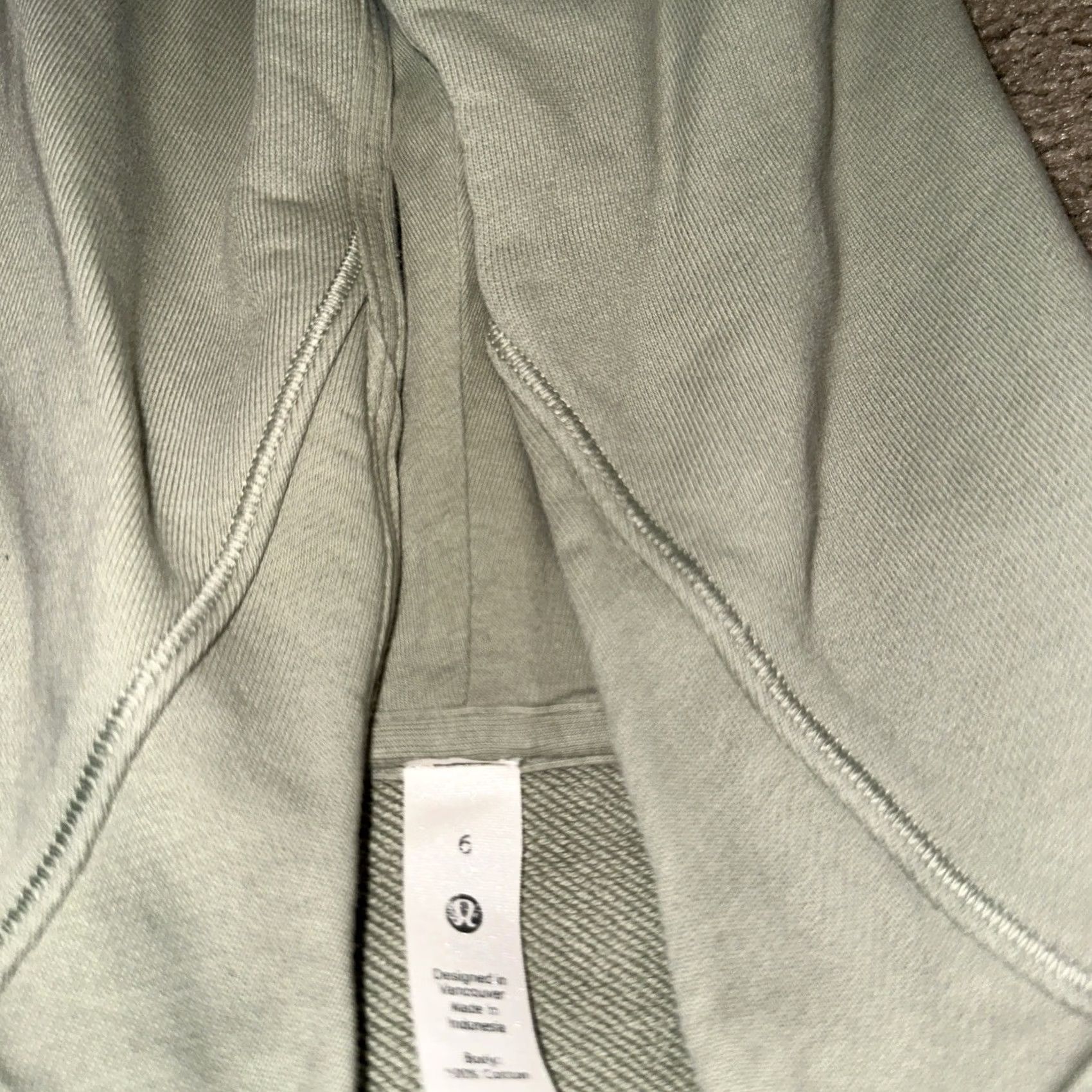 Lululemon Lululemon Hoodie Womens Green Size 6 Full Zip Performance Yoga Gym Hugged Waist Size M / US 6-8 / IT 42-44 - 4 Thumbnail