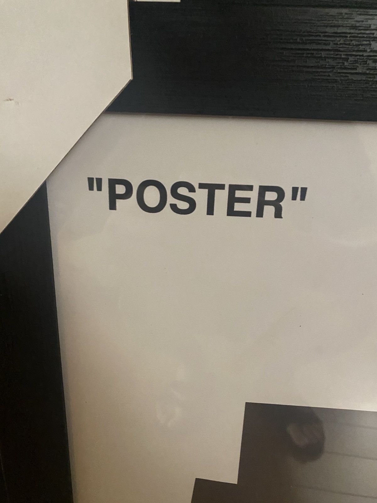 Nike × Off-White RARE Nike Off White The Ten RSVP Gallery Poster Size ONE SIZE - 2 Thumbnail