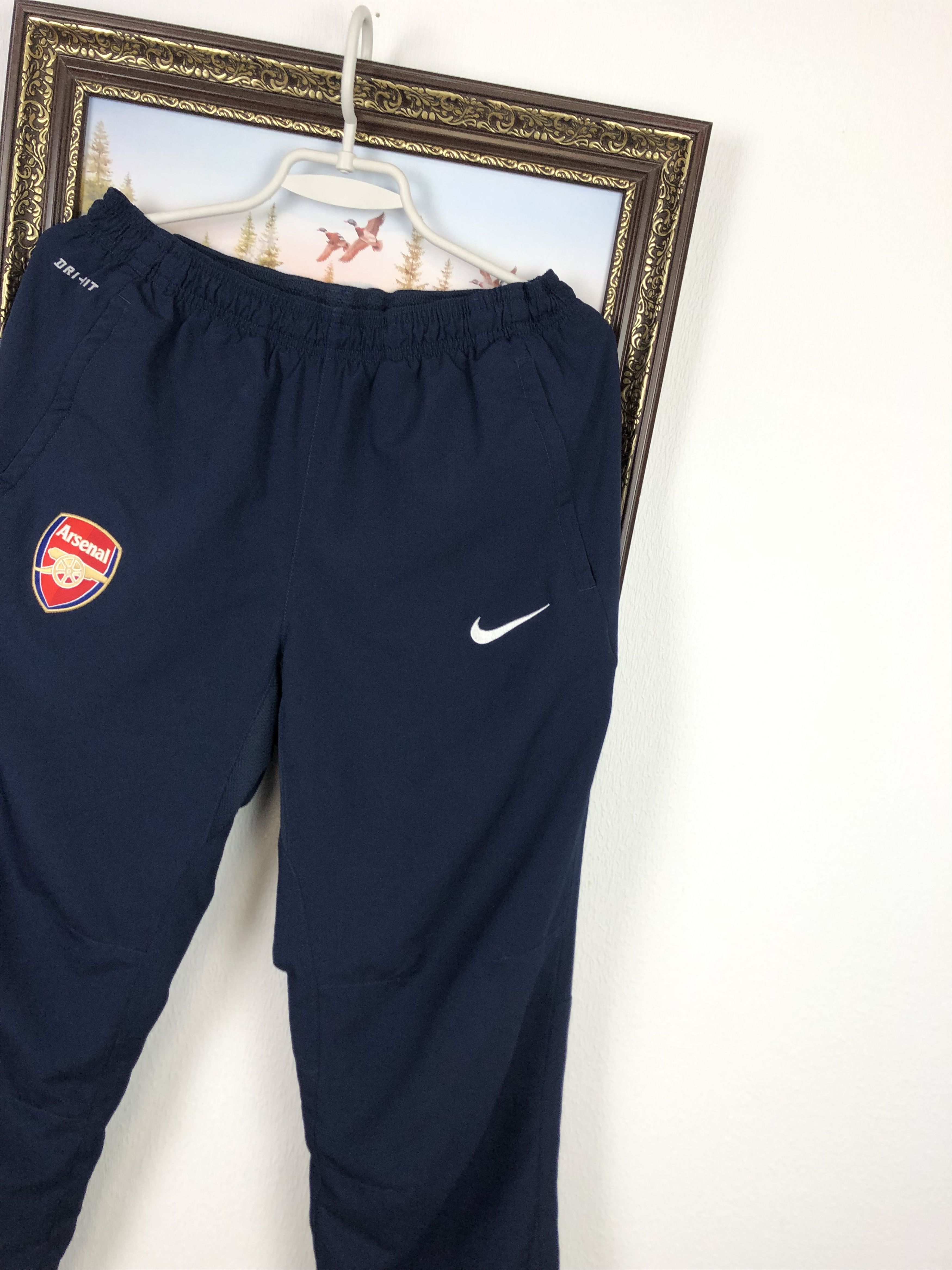 Nike Vintage Arsenal Football Sweatpants Soccer Pants Gunners Size US 32 / EU 48 - 2 Thumbnail