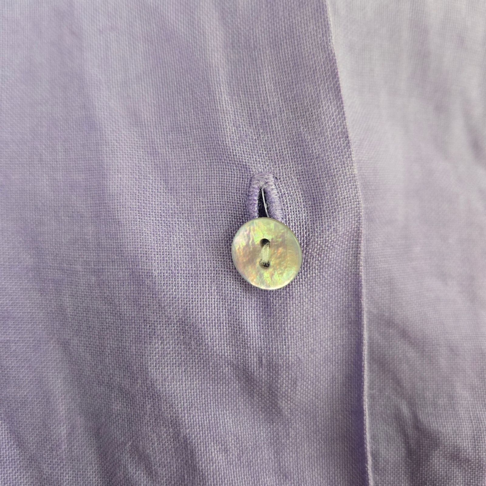 Vintage Vintage Purple Ombre Linen Button Down Top Size Medium Size M / US 6-8 / IT 42-44 - 7 Thumbnail